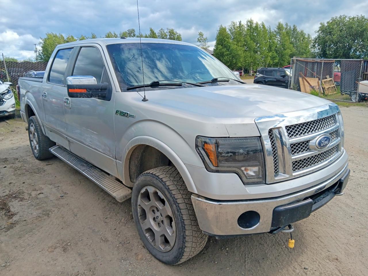 2010 Ford F150 Supercrew Серебряный vin: 1FTFW1EV3AFA31065
