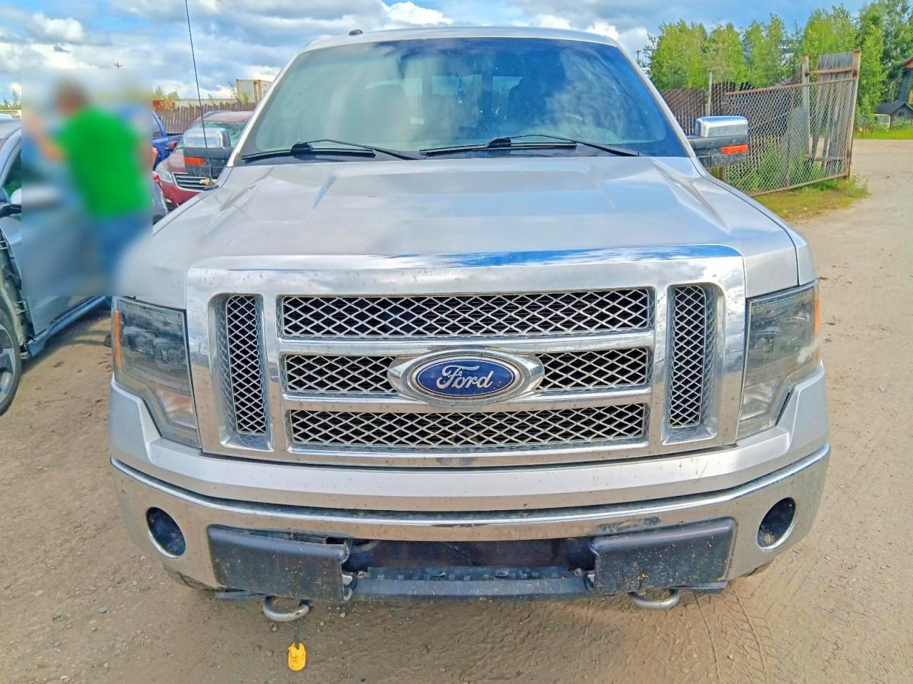 2010 Ford F150 Supercrew Серебряный vin: 1FTFW1EV3AFA31065