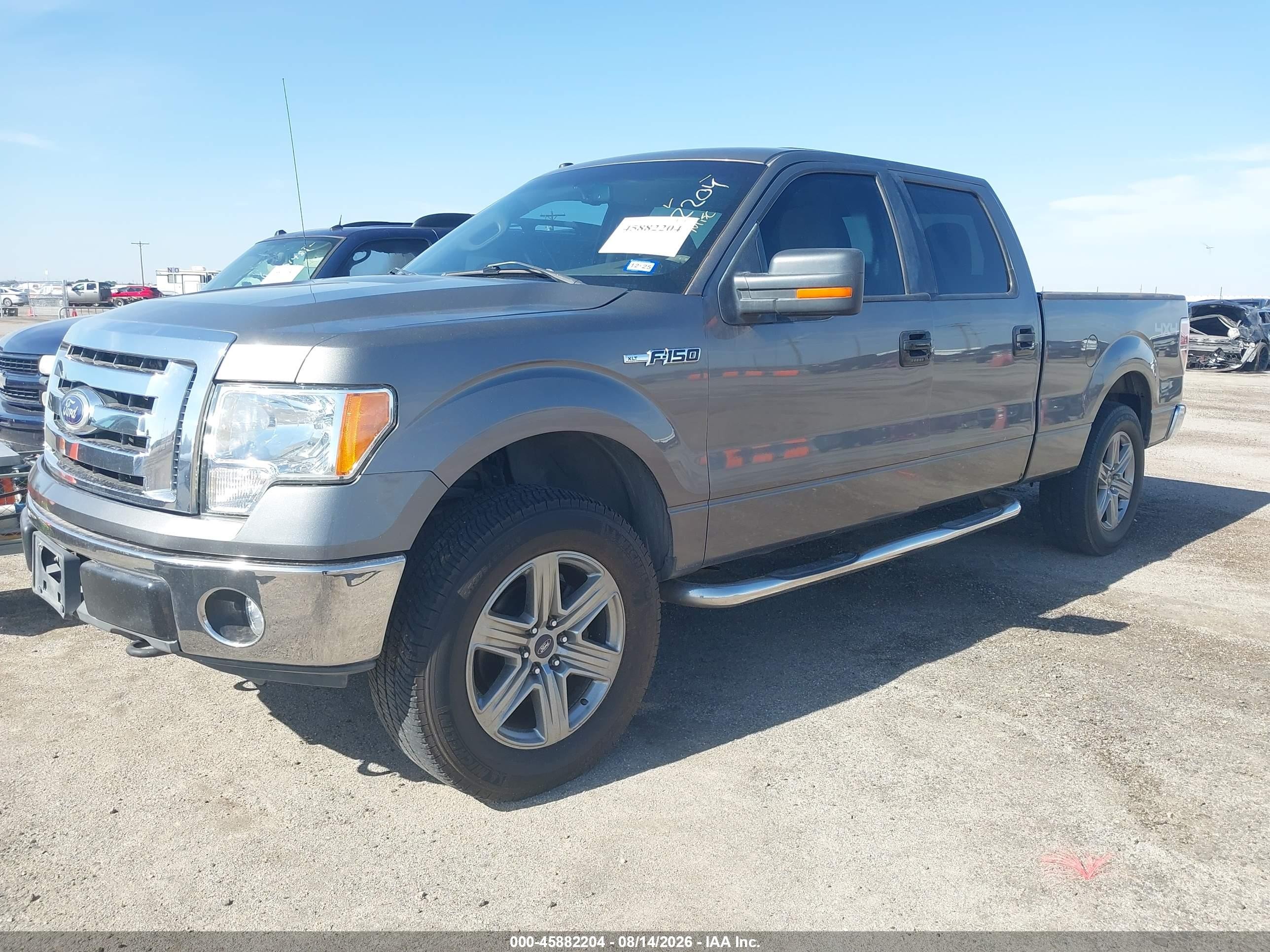 2010 Ford F-150 Fx4/harley-davidson/king Ranch/lariat/platinum/xl/xlt Gray vin: 1FTFW1EV3AFA32328