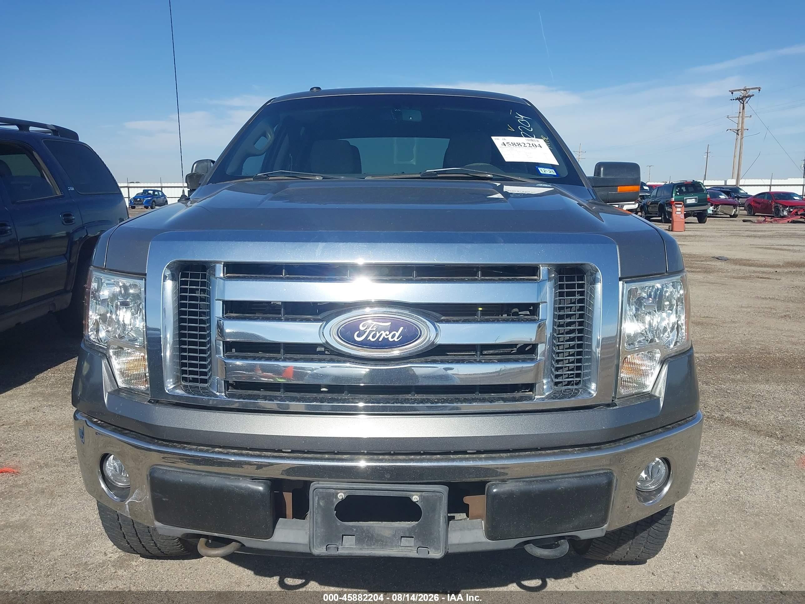 2010 Ford F-150 Fx4/harley-davidson/king Ranch/lariat/platinum/xl/xlt Gray vin: 1FTFW1EV3AFA32328