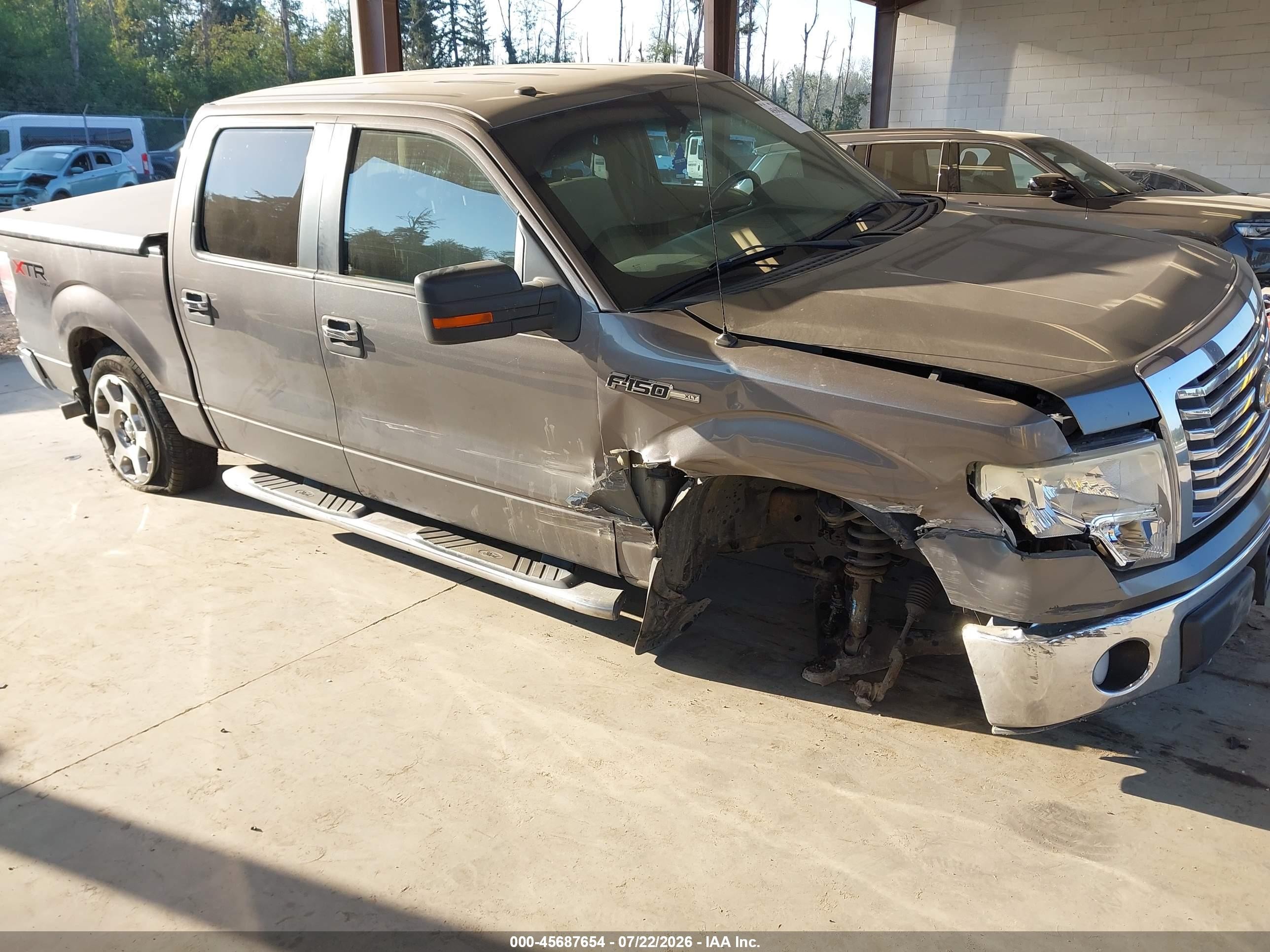 2010 Ford F-150 Fx4/harley-davidson/king Ranch/lariat/platinum/xl/xlt Gray vin: 1FTFW1EV3AFA38937