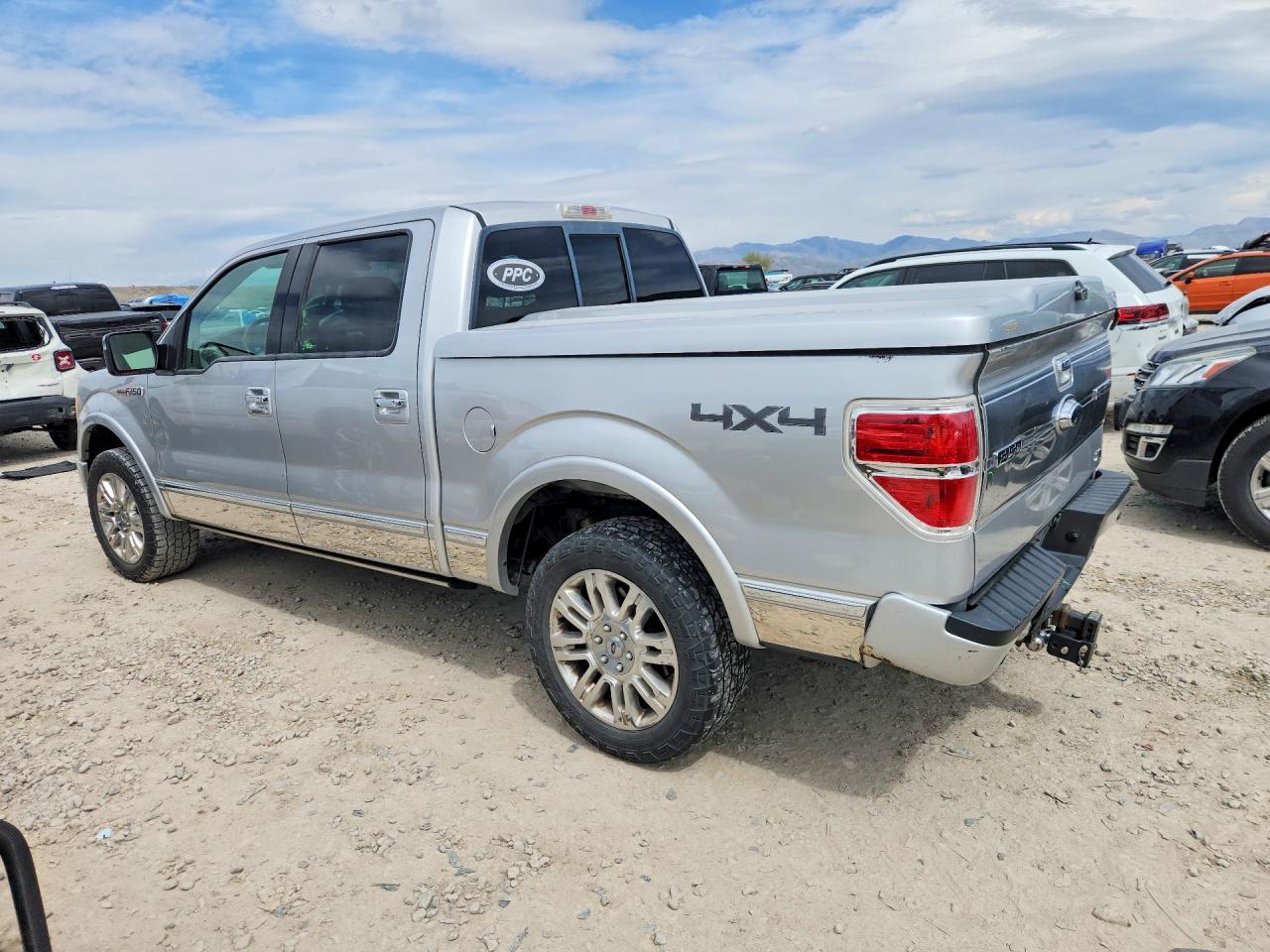 2010 Ford F150 Supercrew Silver vin: 1FTFW1EV3AFA87961