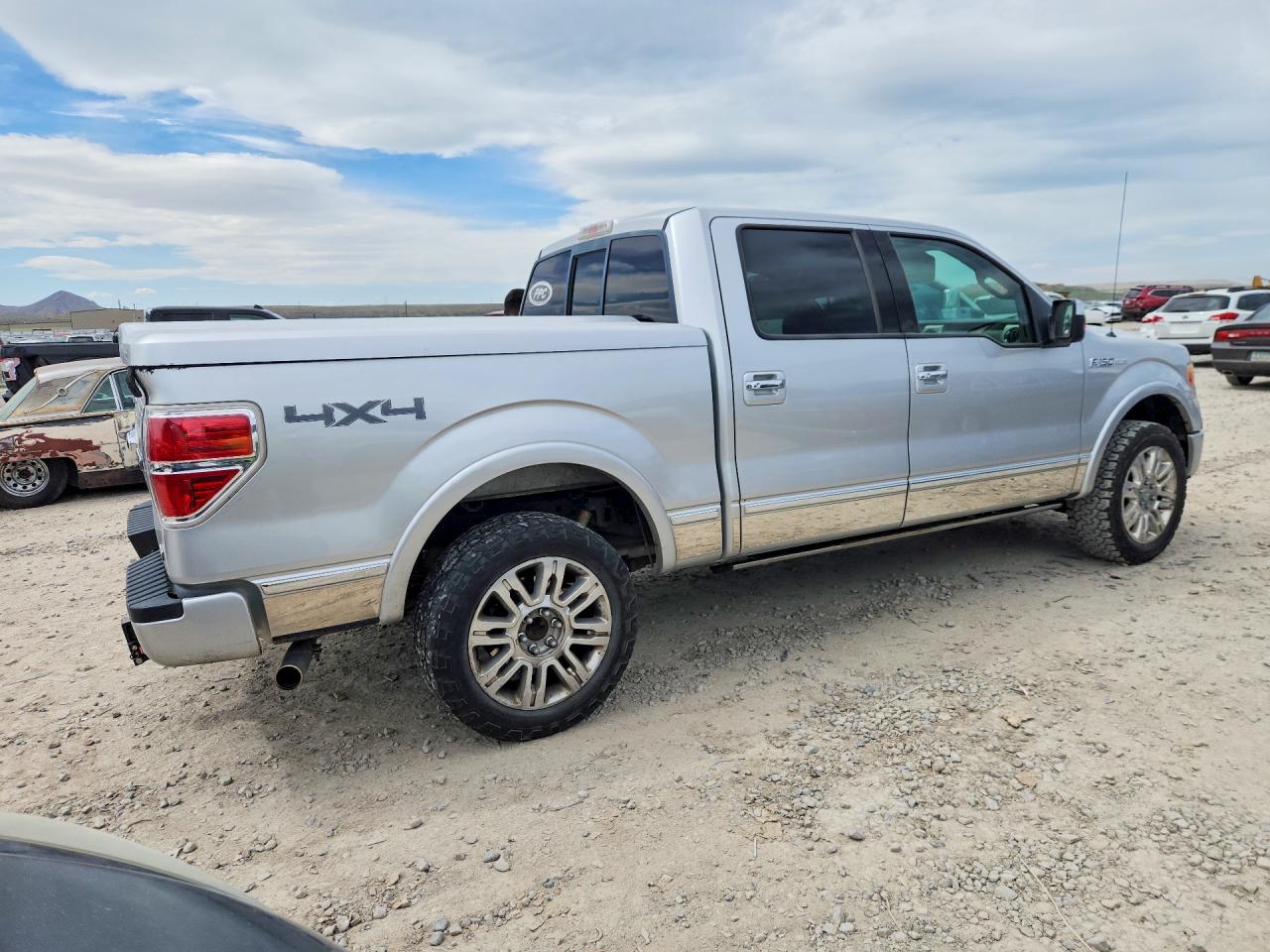 2010 Ford F150 Supercrew Silver vin: 1FTFW1EV3AFA87961