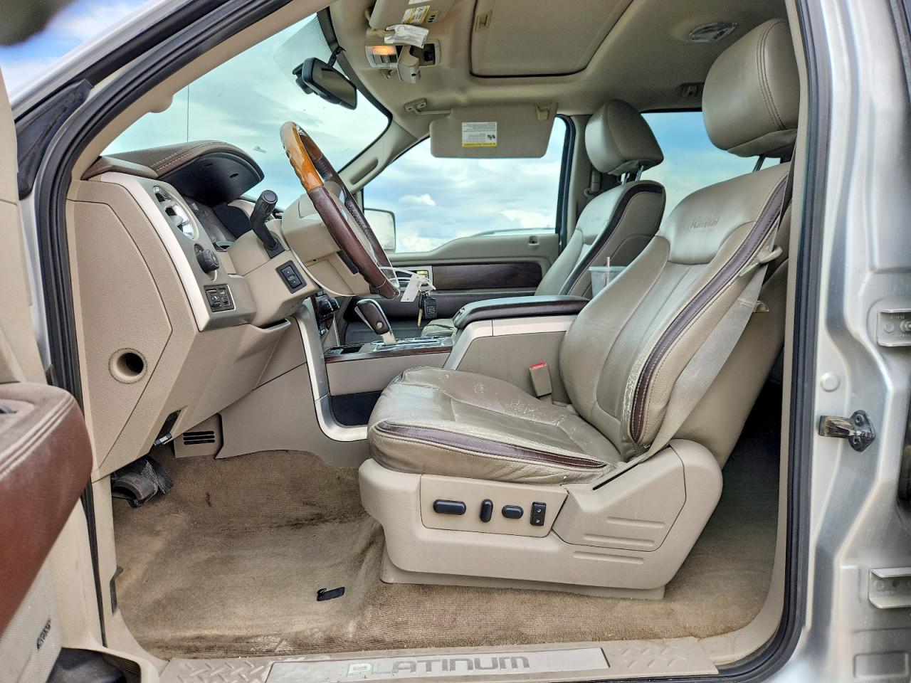 2010 Ford F150 Supercrew Silver vin: 1FTFW1EV3AFA87961