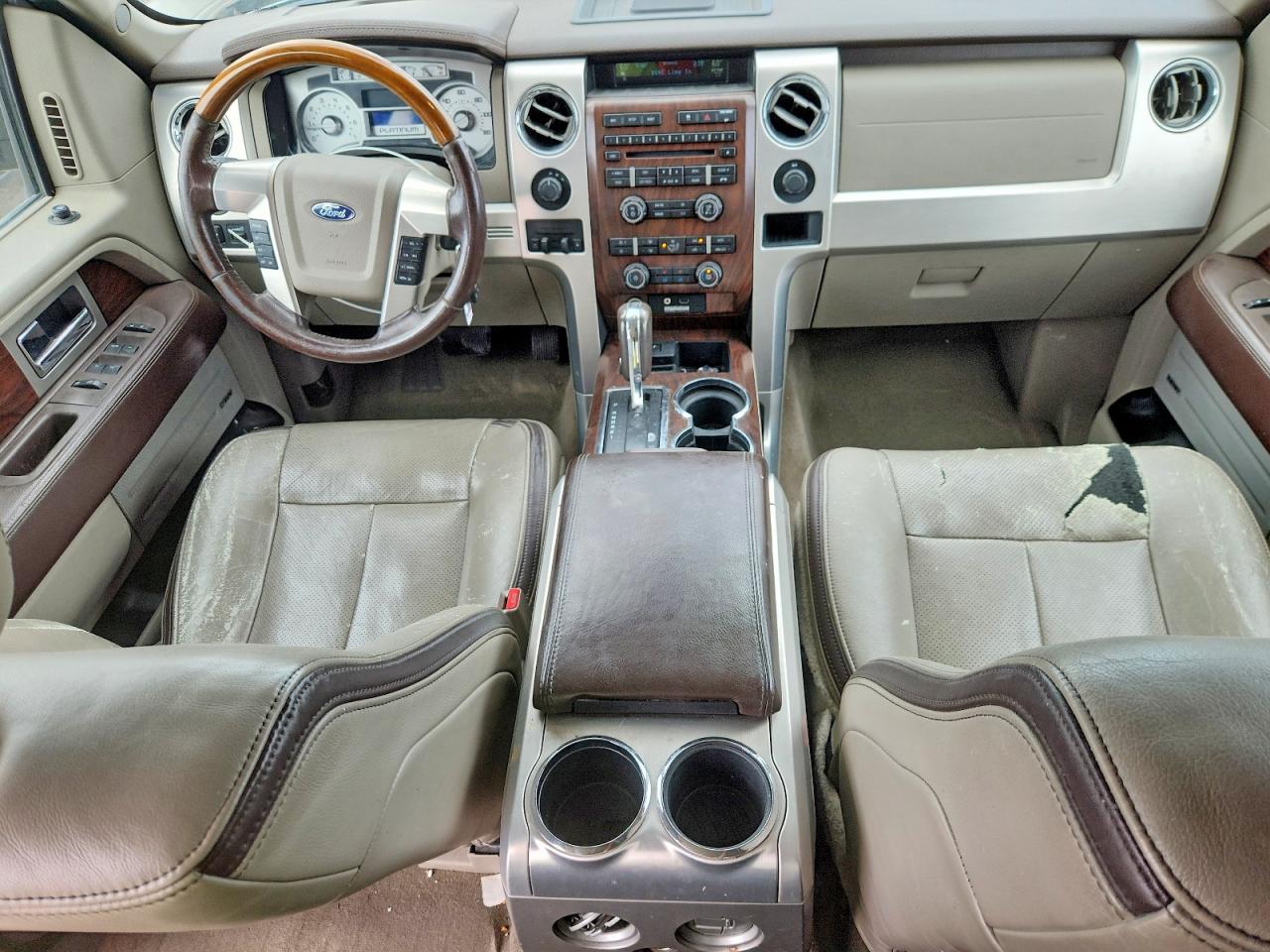 2010 Ford F150 Supercrew Silver vin: 1FTFW1EV3AFA87961