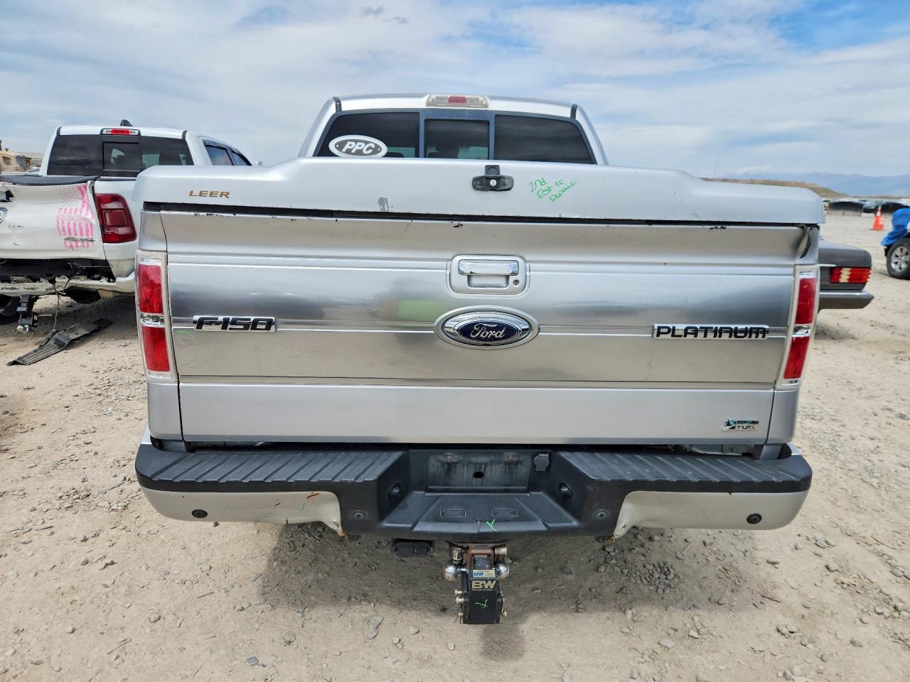 2010 Ford F150 Supercrew Silver vin: 1FTFW1EV3AFA87961
