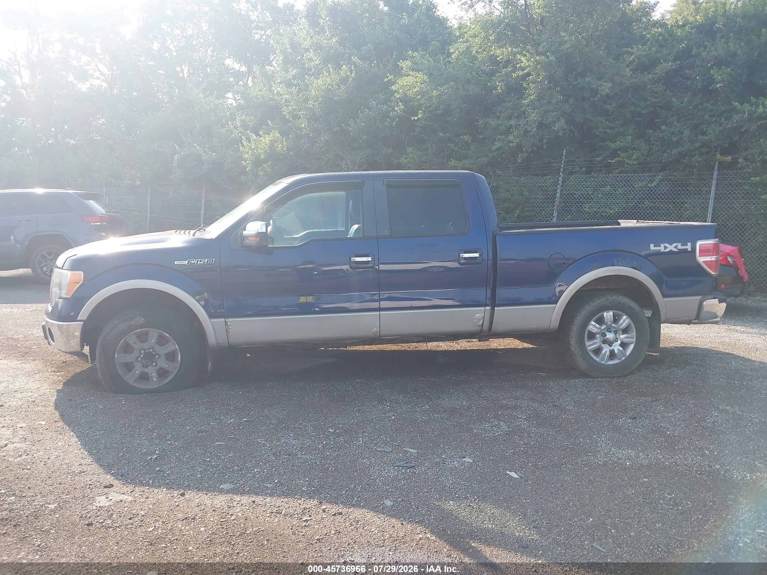 2010 Ford F-150   Blue vin: 1FTFW1EV3AFB01406