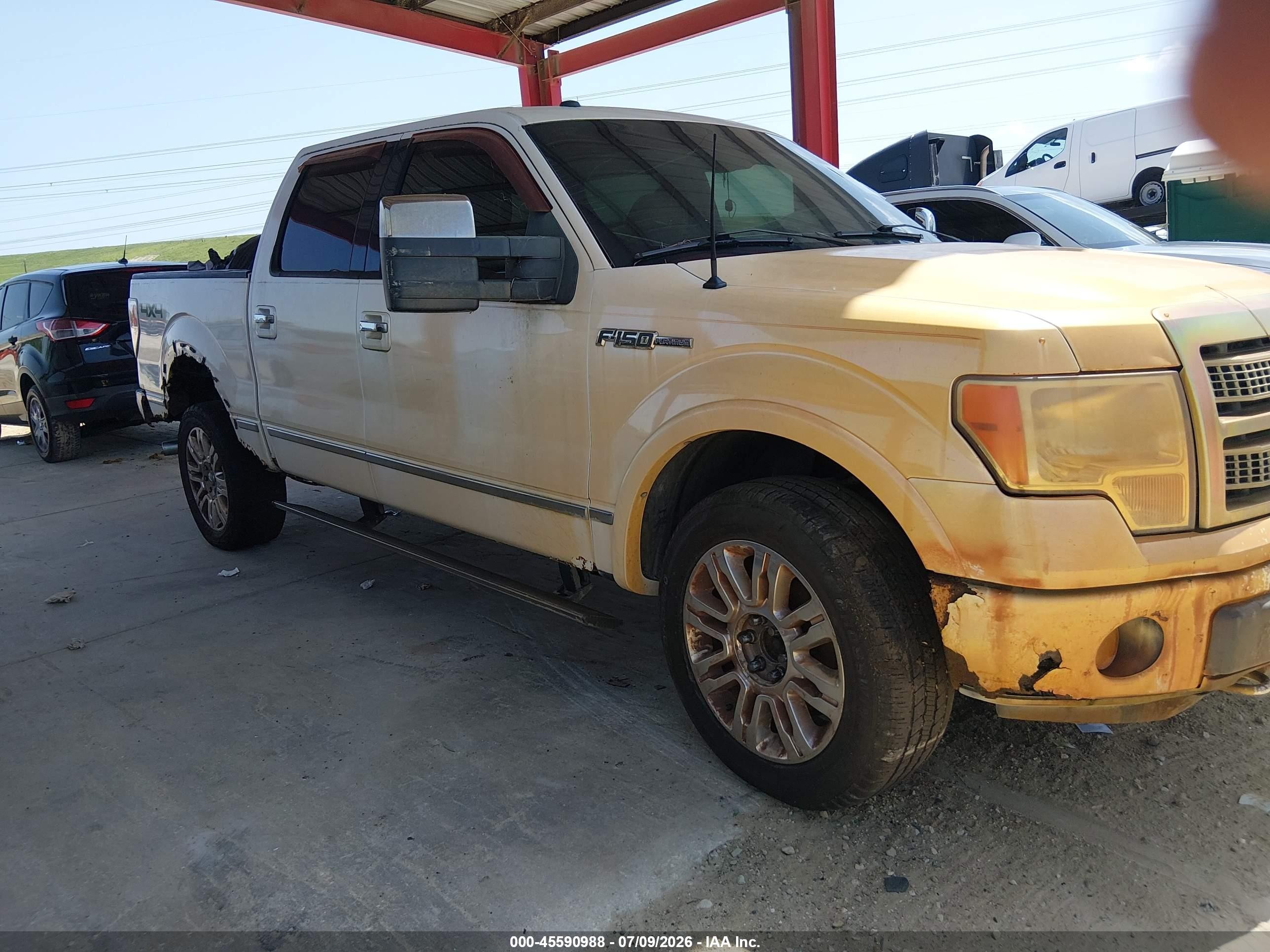 2010 Ford F-150 Fx4/harley-davidson/king Ranch/lariat/platinum/xl/xlt White vin: 1FTFW1EV3AFB42991