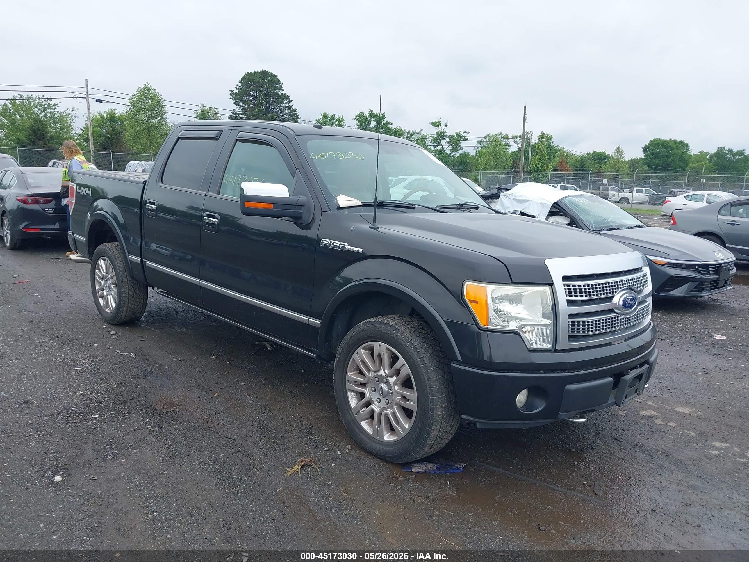 2010 Ford F-150 Fx4/harley-davidson/king Ranch/lariat/platinum/xl/xlt Black vin: 1FTFW1EV3AFB43803