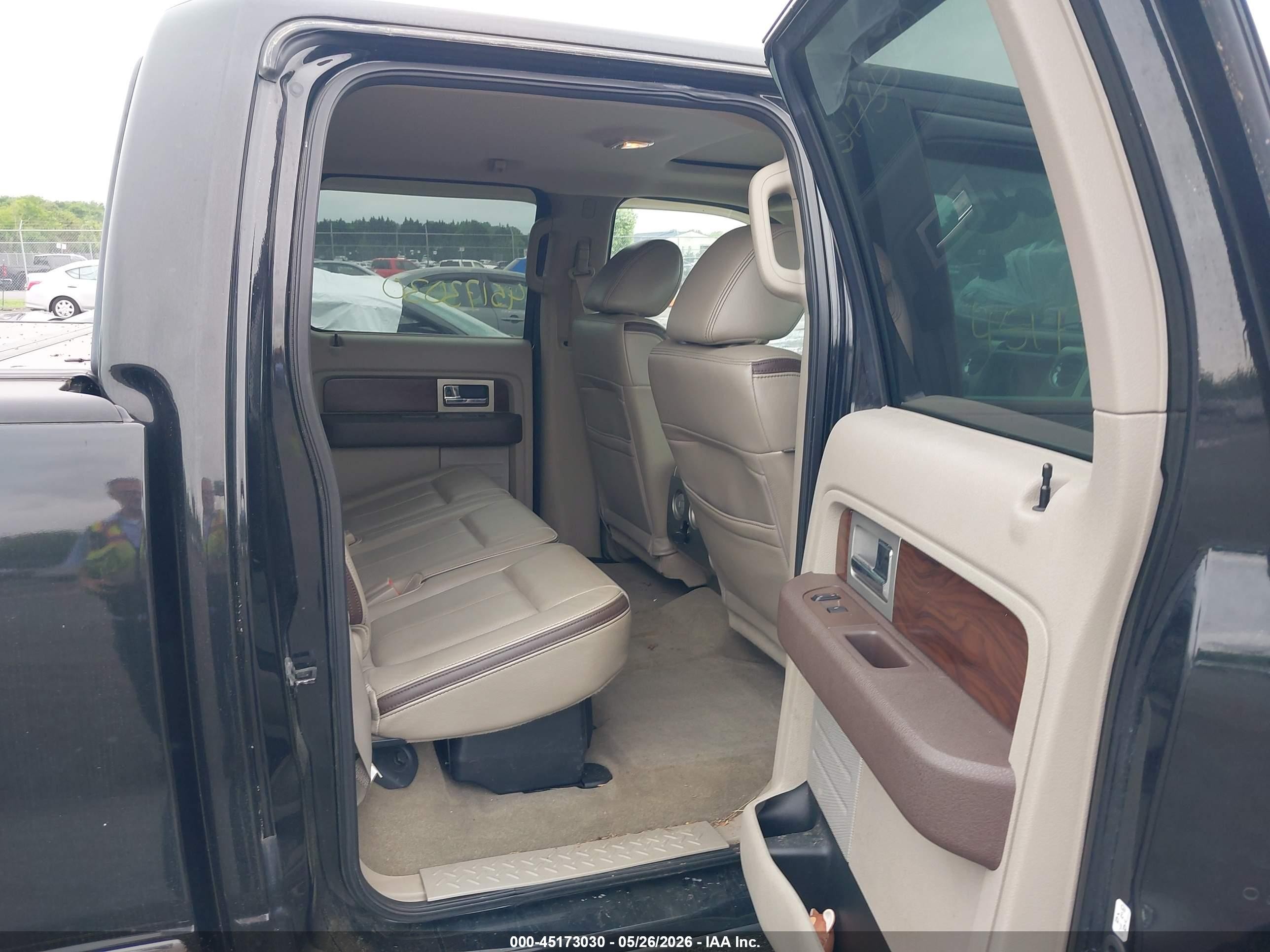 2010 Ford F-150 Fx4/harley-davidson/king Ranch/lariat/platinum/xl/xlt Black vin: 1FTFW1EV3AFB43803