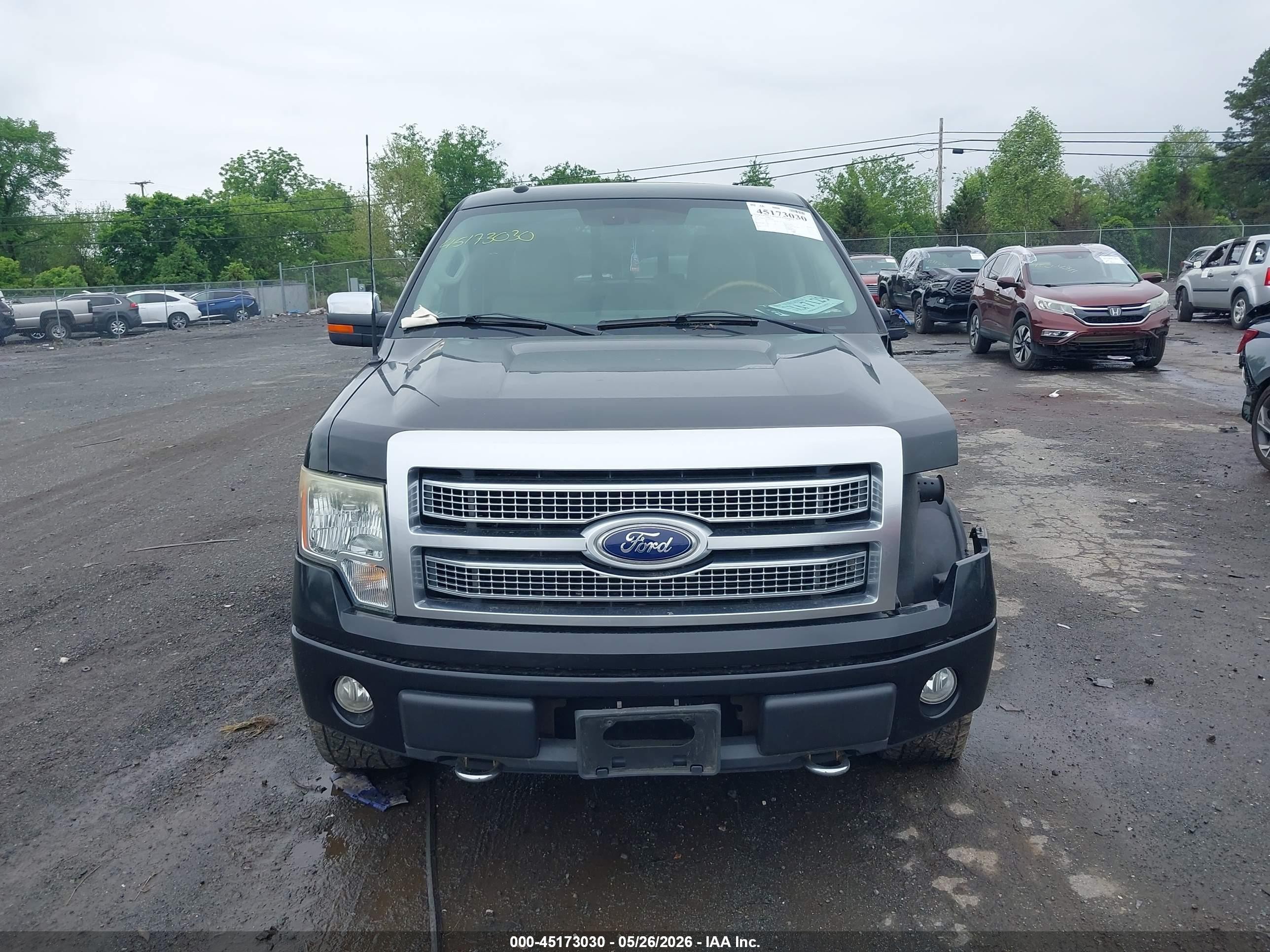 2010 Ford F-150 Fx4/harley-davidson/king Ranch/lariat/platinum/xl/xlt Black vin: 1FTFW1EV3AFB43803