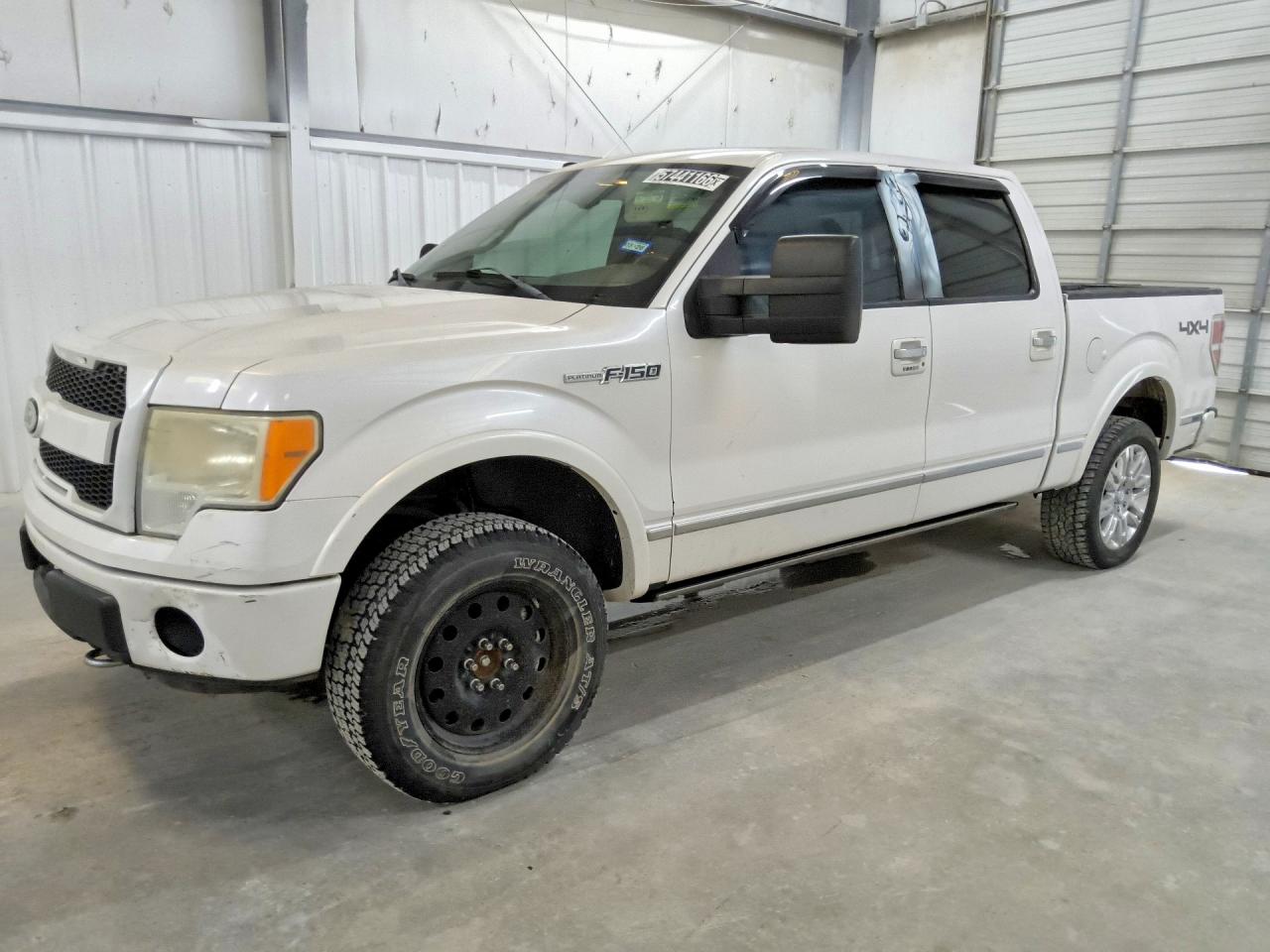 2010 Ford F150 Supercrew White vin: 1FTFW1EV3AFB44496