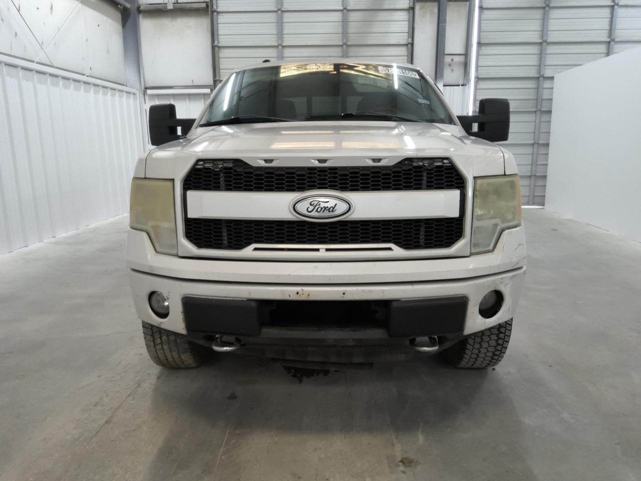 2010 Ford F150 Supercrew White vin: 1FTFW1EV3AFB44496 Damage: Left Head Lamp, Faded, Repair Required