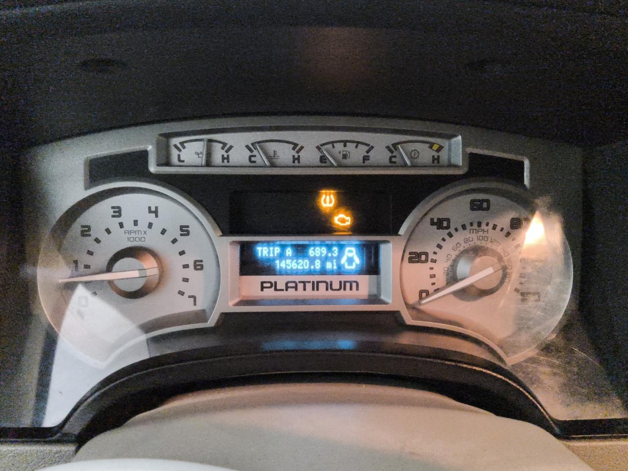 2010 Ford F150 Supercrew White vin: 1FTFW1EV3AFB44496 Damage: Warning Light - Engine, On, Unacceptable