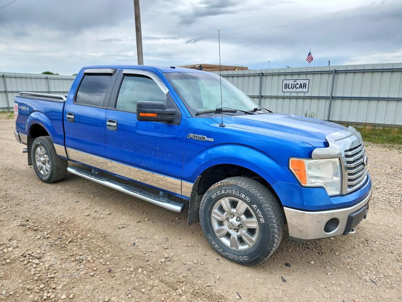 2010 Ford F150 Supercrew Blue vin: 1FTFW1EV3AFB59659