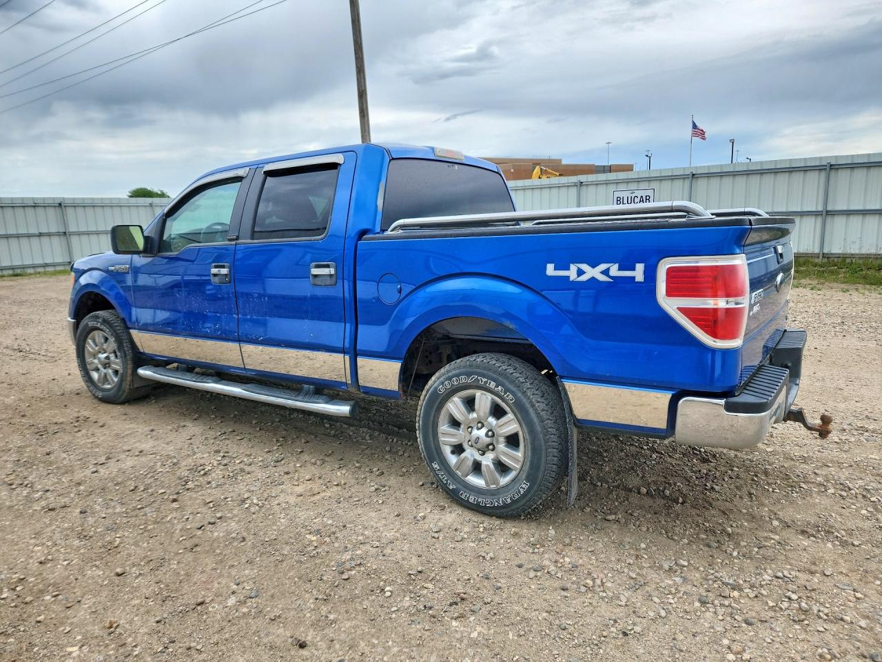 2010 Ford F150 Supercrew Blue vin: 1FTFW1EV3AFB59659