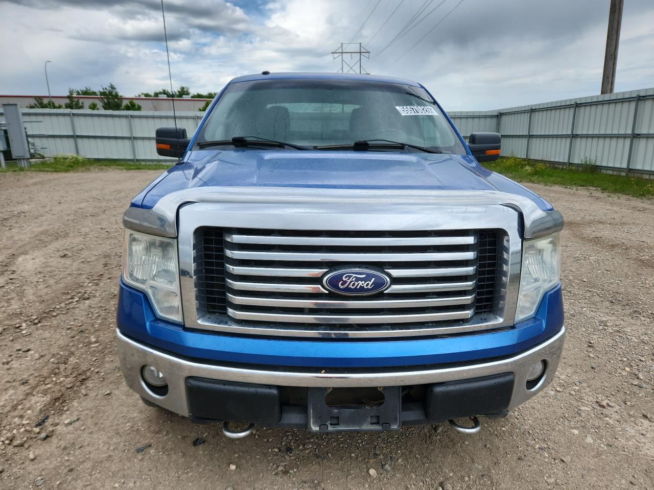 2010 Ford F150 Supercrew Blue vin: 1FTFW1EV3AFB59659 Damage: Left Head Lamp, Faded, Repair Required
