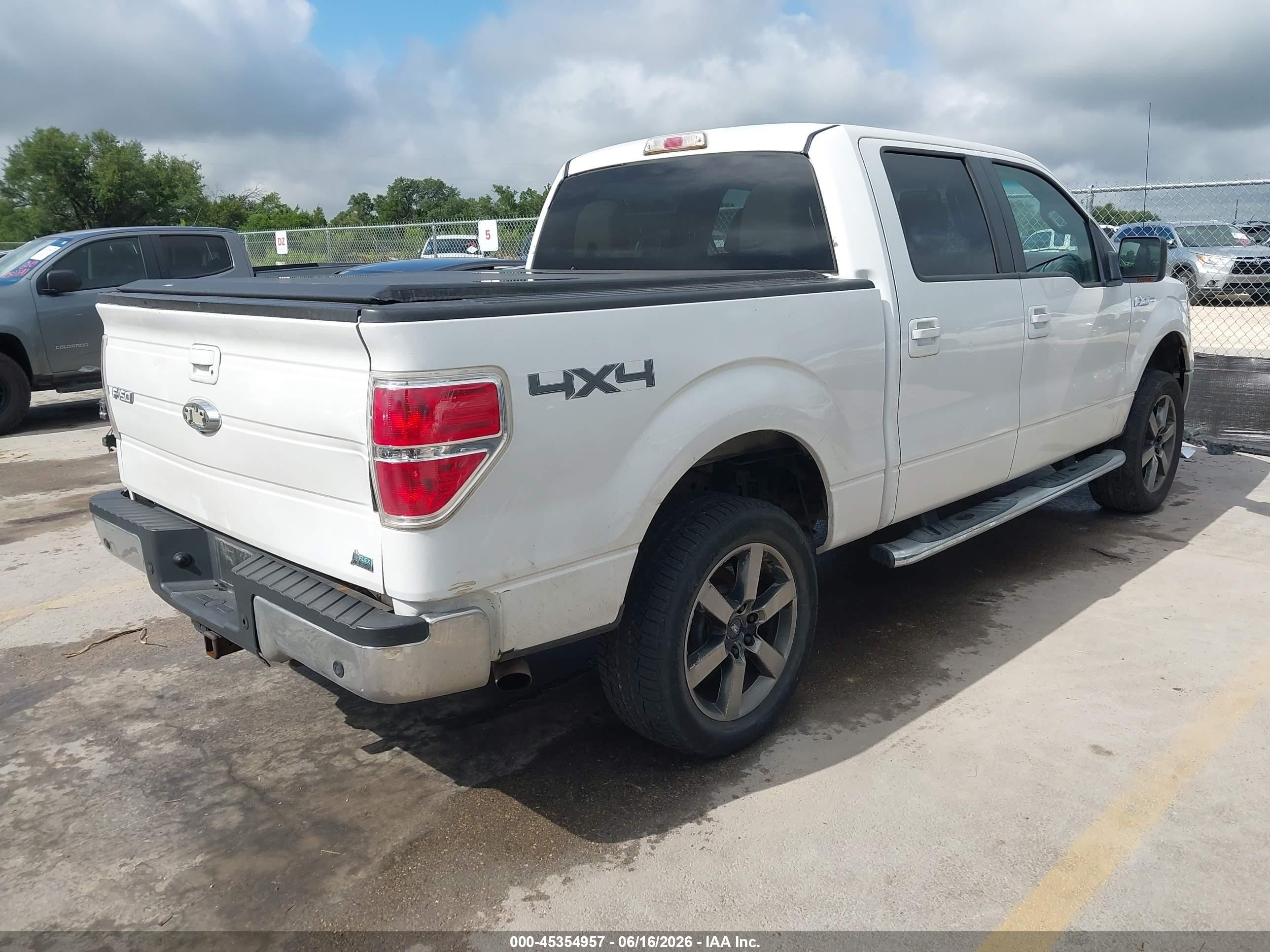 2010 Ford F-150 Fx4/harley-davidson/king Ranch/lariat/platinum/xl/xlt White vin: 1FTFW1EV3AFB69429