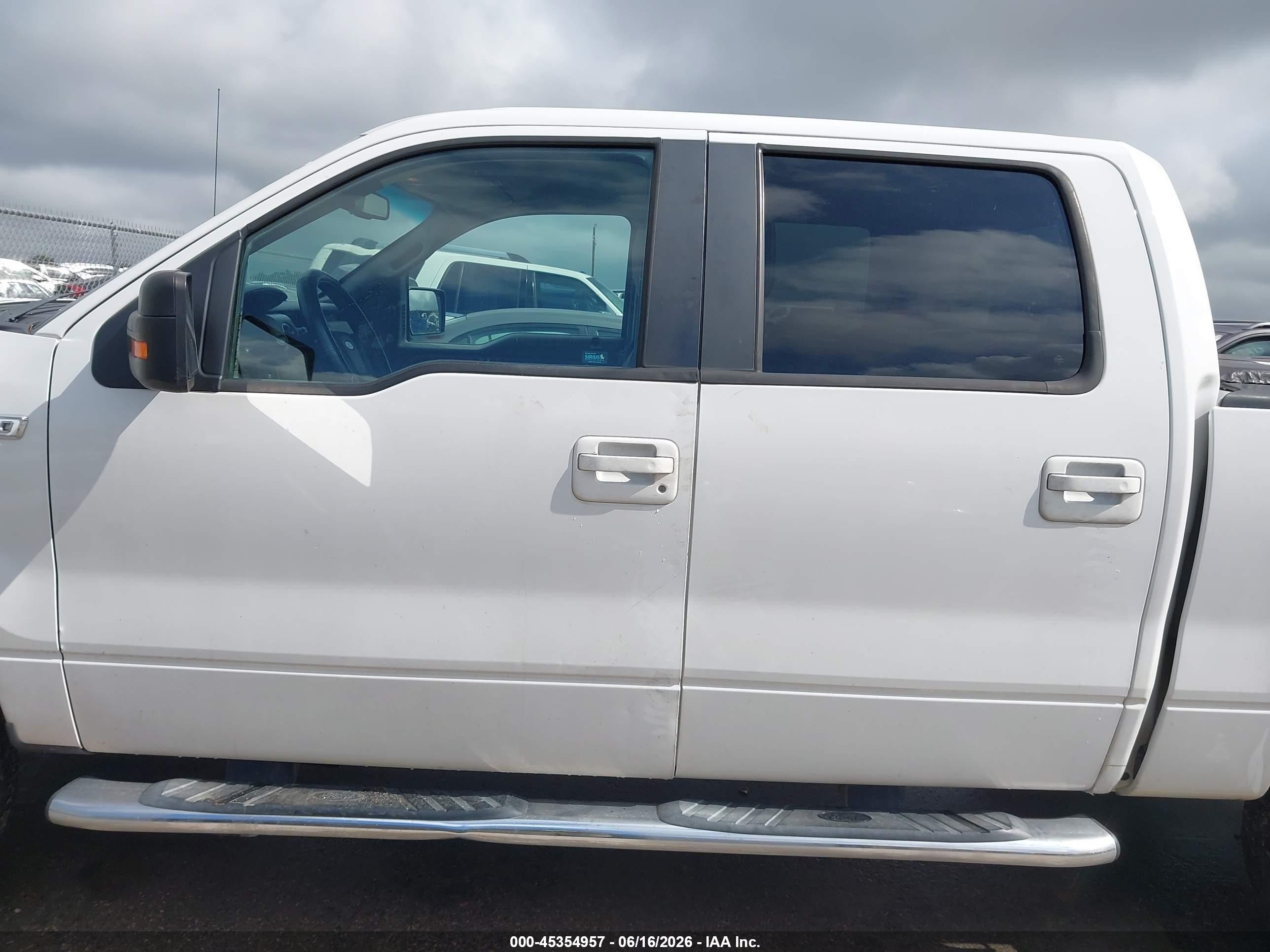2010 Ford F-150 Fx4/harley-davidson/king Ranch/lariat/platinum/xl/xlt White vin: 1FTFW1EV3AFB69429