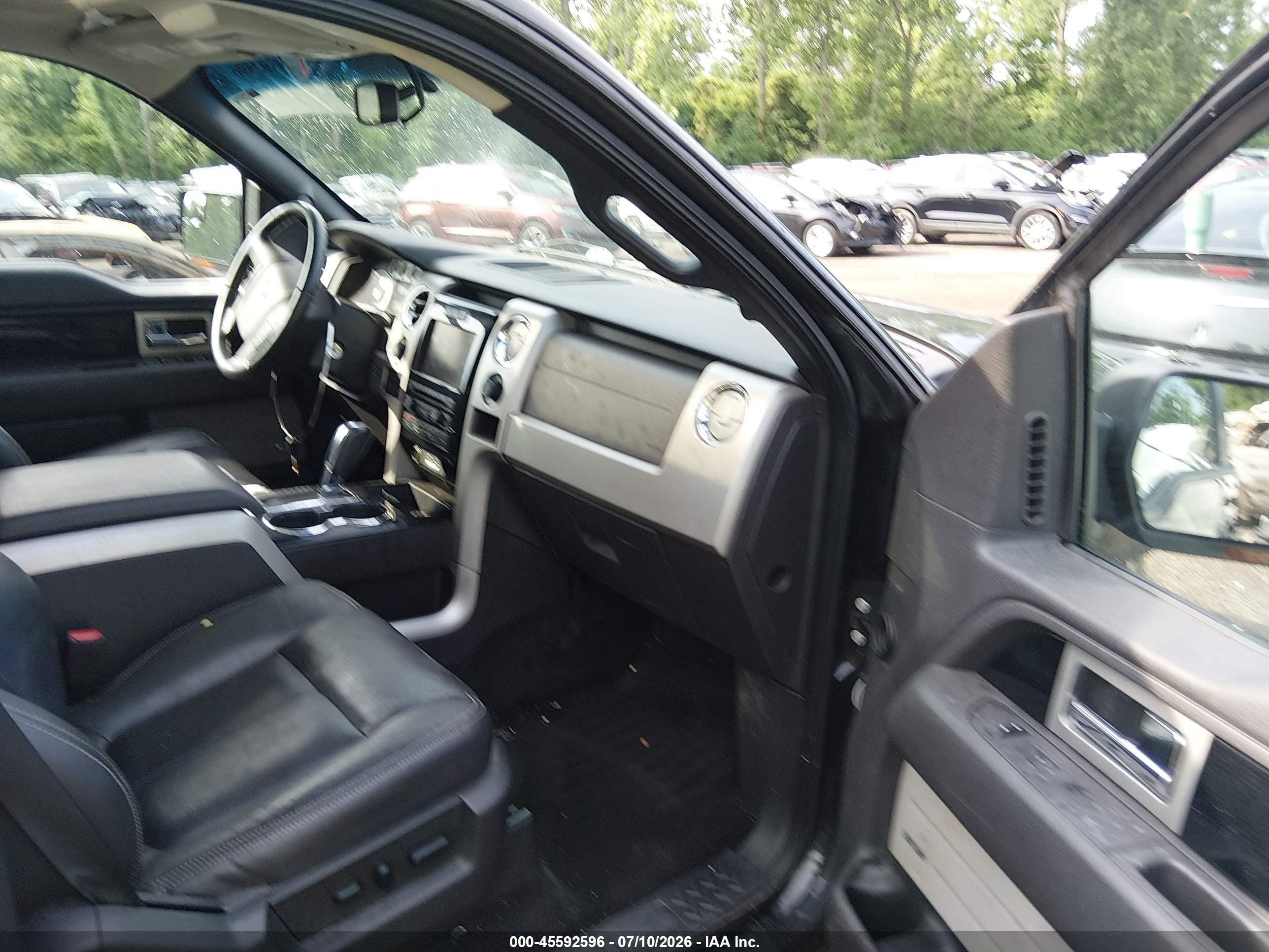 2010 Ford F-150 Fx4 Black vin: 1FTFW1EV3AFB85131