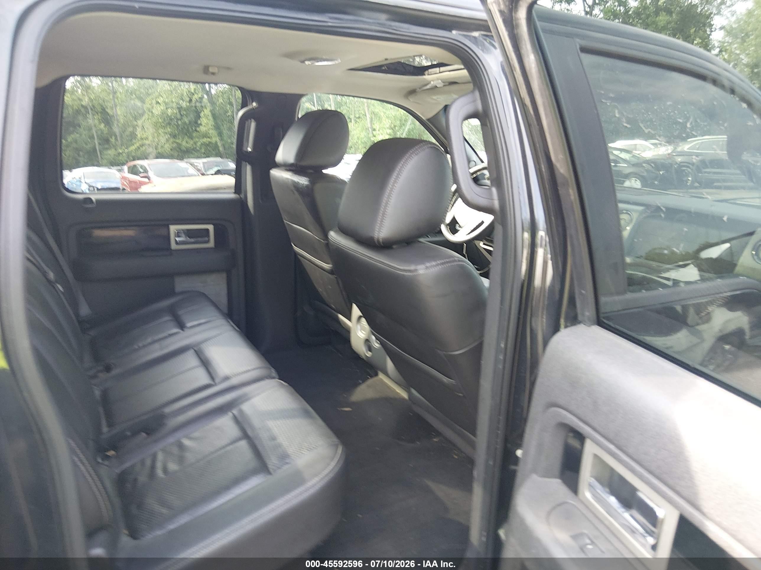 2010 Ford F-150 Fx4 Black vin: 1FTFW1EV3AFB85131