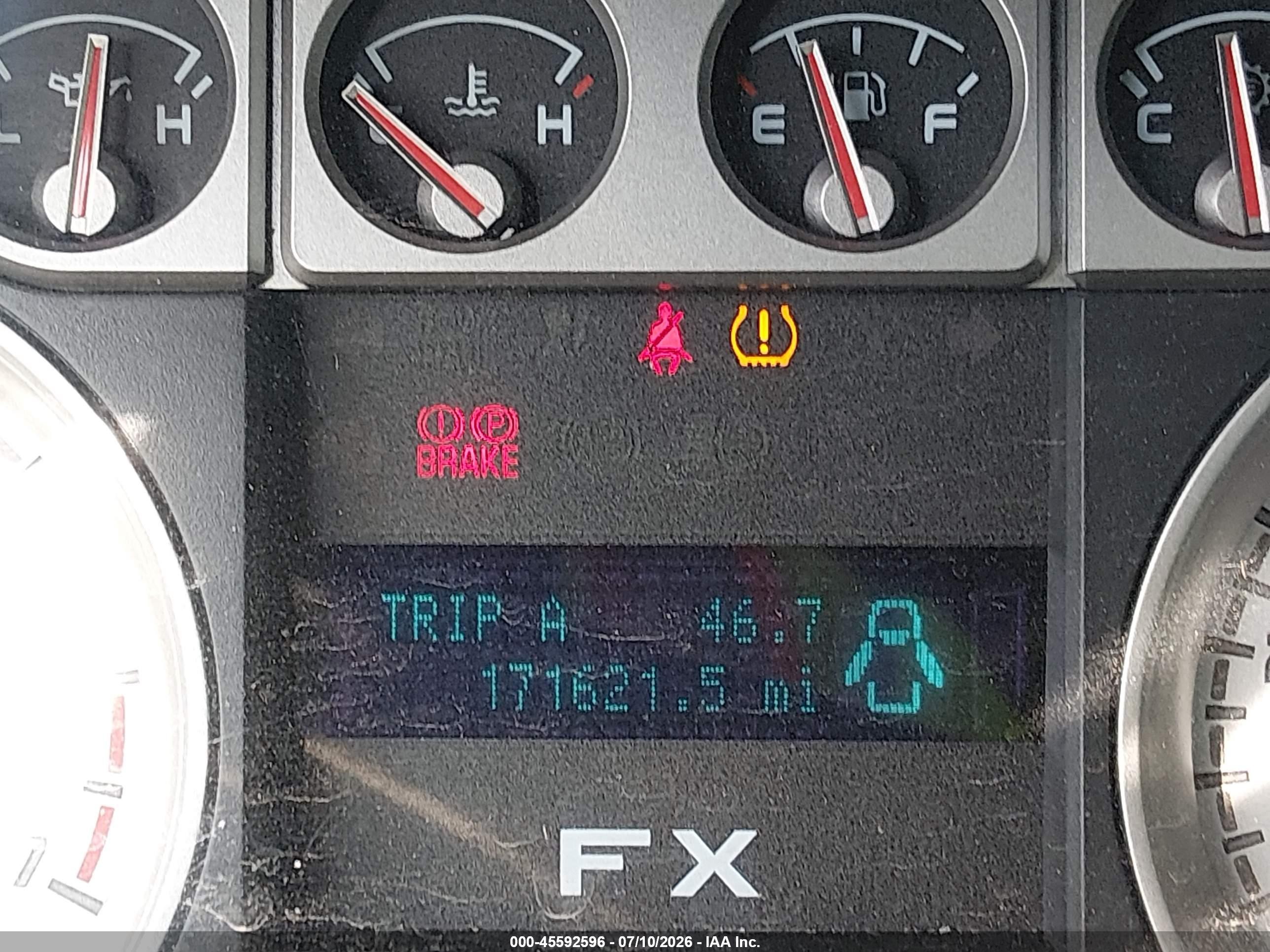 2010 Ford F-150 Fx4 Black vin: 1FTFW1EV3AFB85131
