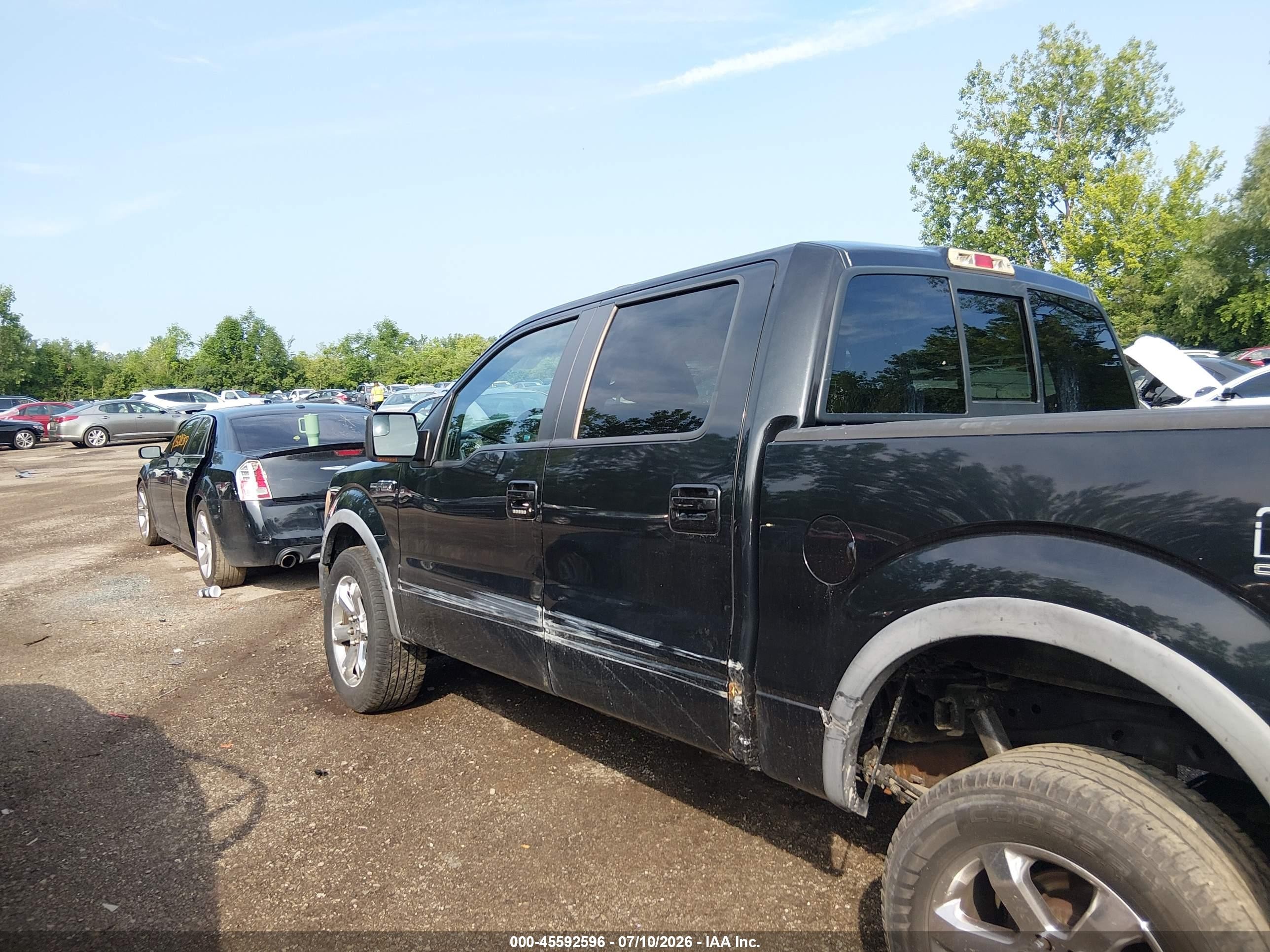2010 Ford F-150 Fx4 Black vin: 1FTFW1EV3AFB85131