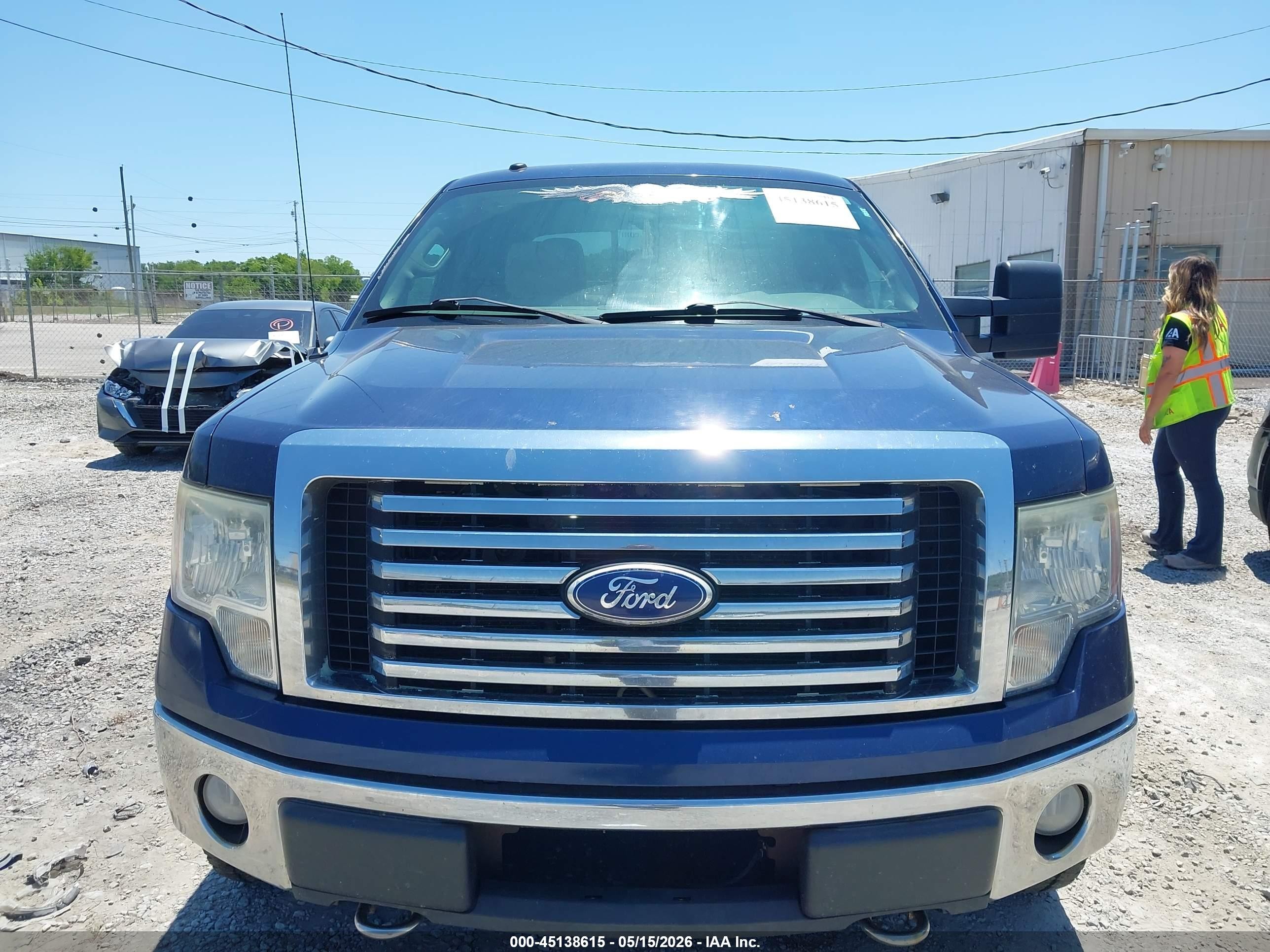 2010 Ford F-150 Fx4/harley-davidson/king Ranch/lariat/platinum/xl/xlt Blue vin: 1FTFW1EV3AFC00923