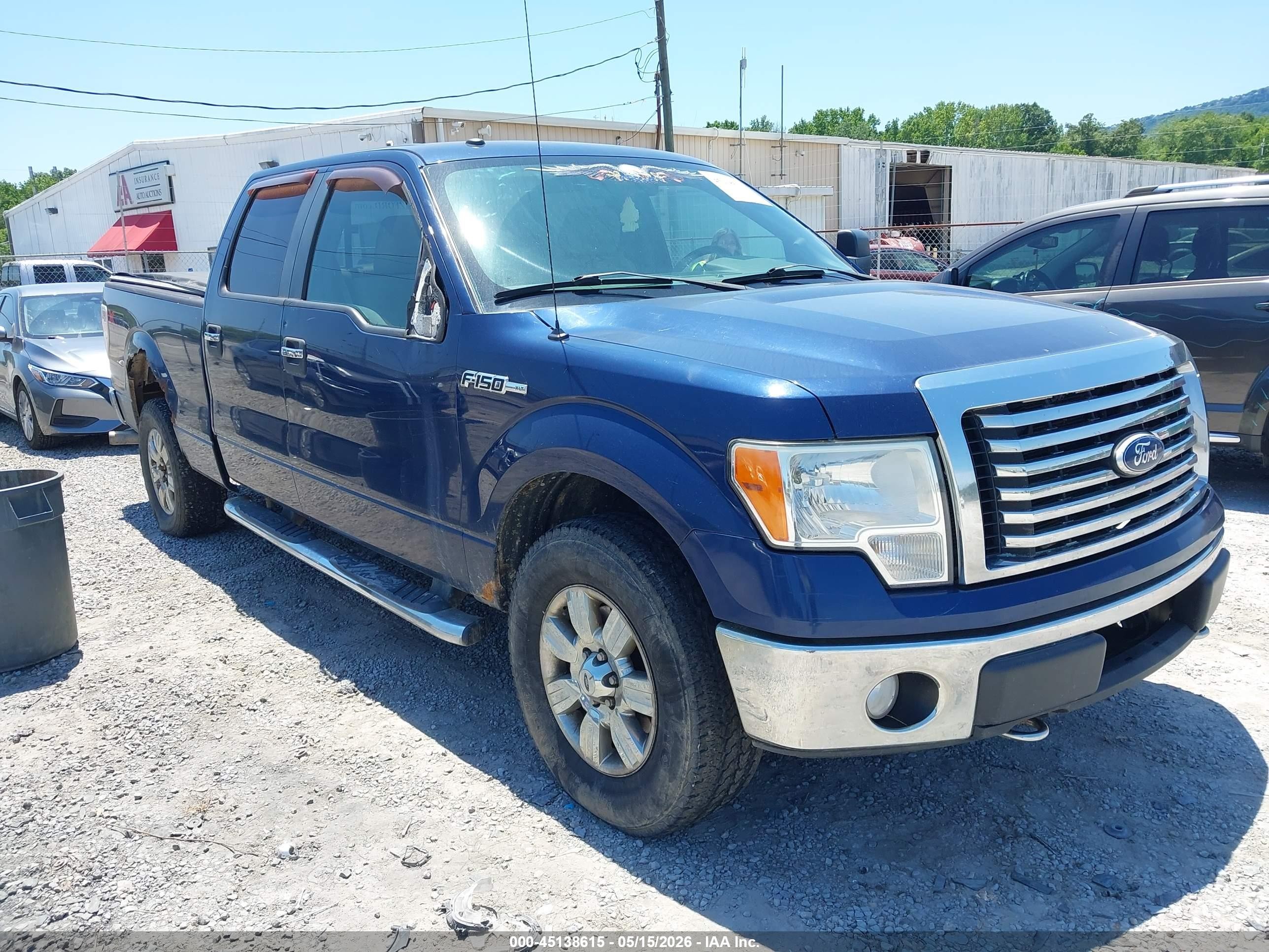 2010 Ford F-150 Fx4/harley-davidson/king Ranch/lariat/platinum/xl/xlt Blue vin: 1FTFW1EV3AFC00923