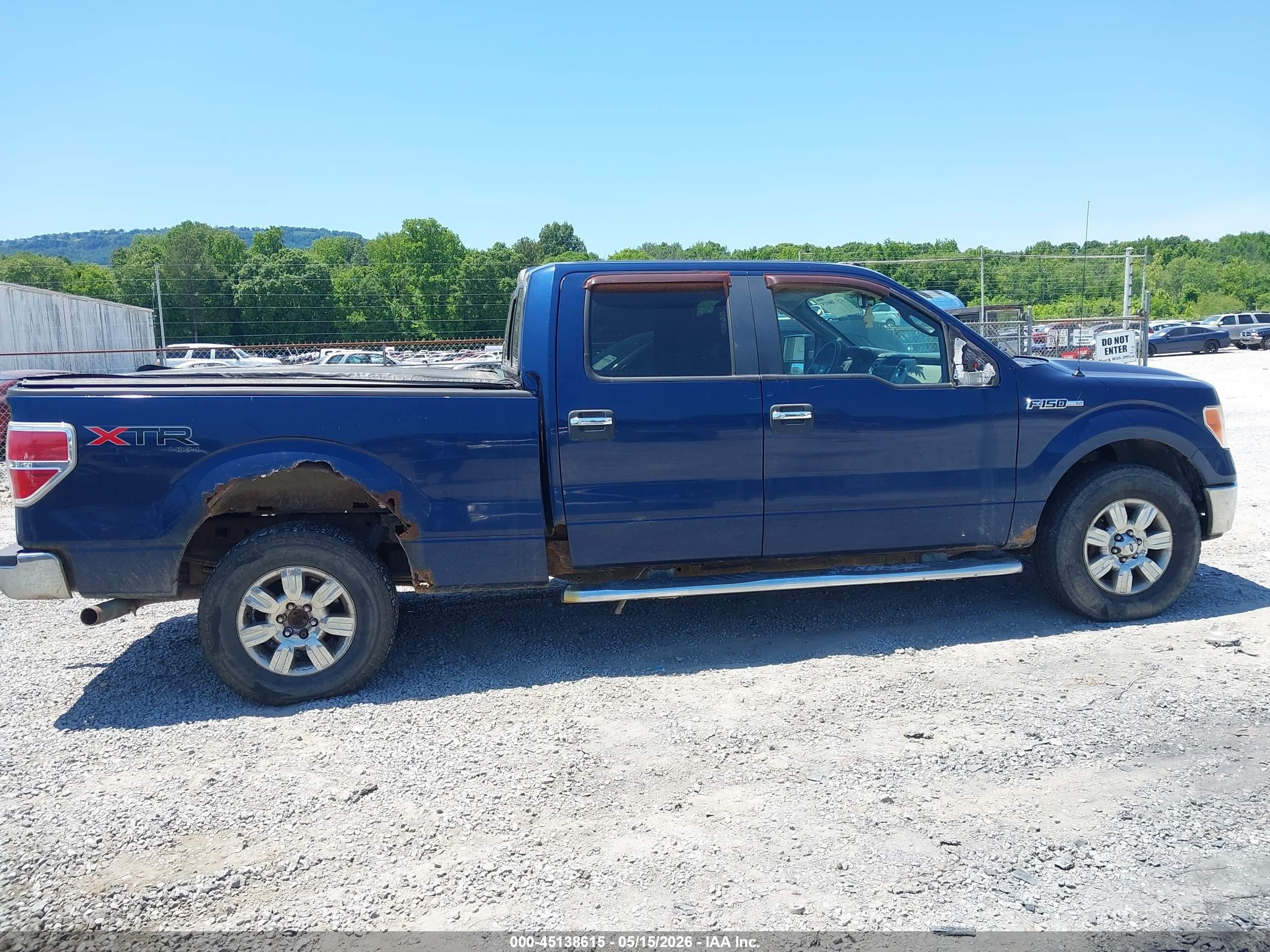 2010 Ford F-150 Fx4/harley-davidson/king Ranch/lariat/platinum/xl/xlt Blue vin: 1FTFW1EV3AFC00923