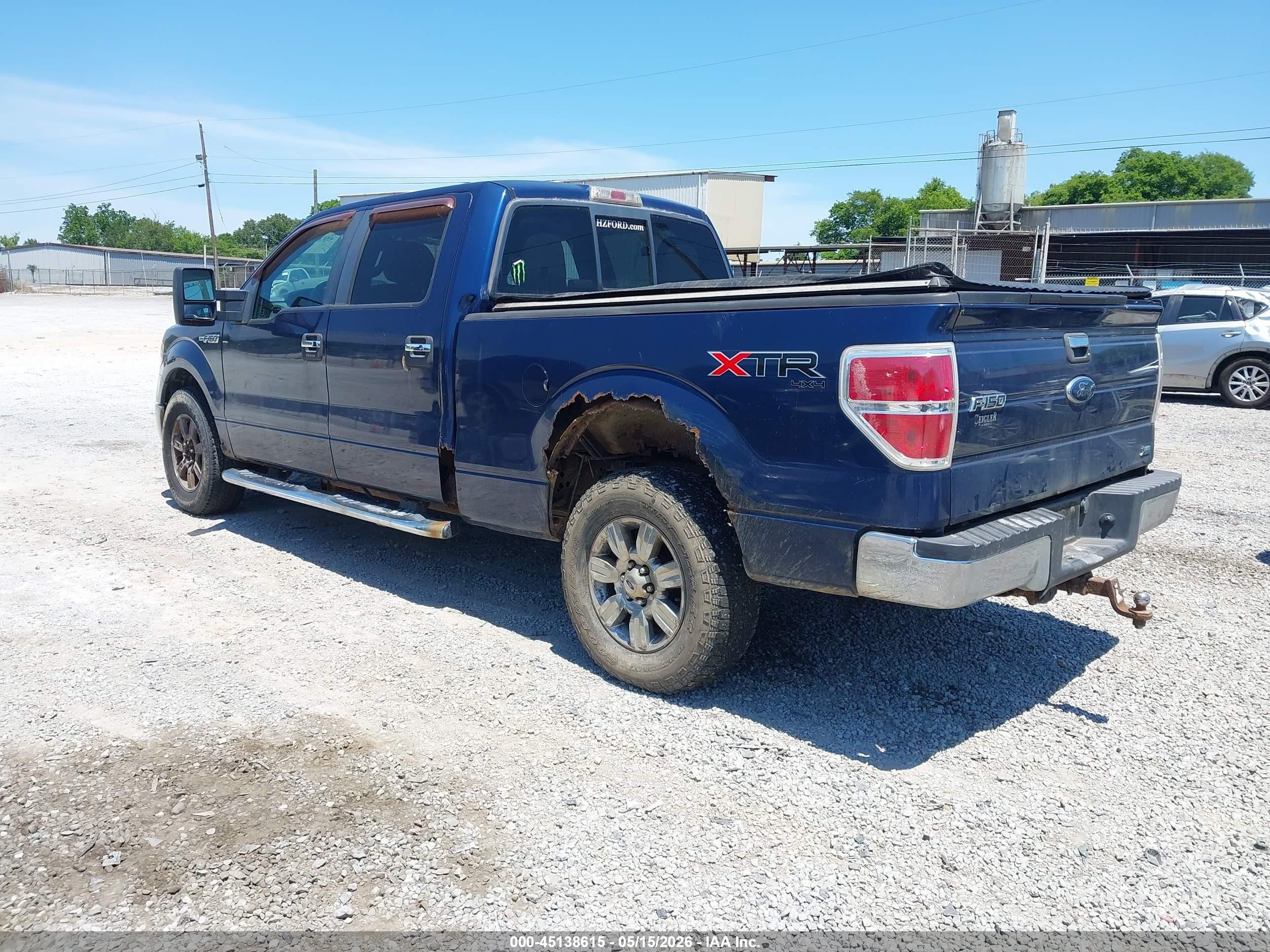 2010 Ford F-150 Fx4/harley-davidson/king Ranch/lariat/platinum/xl/xlt Blue vin: 1FTFW1EV3AFC00923