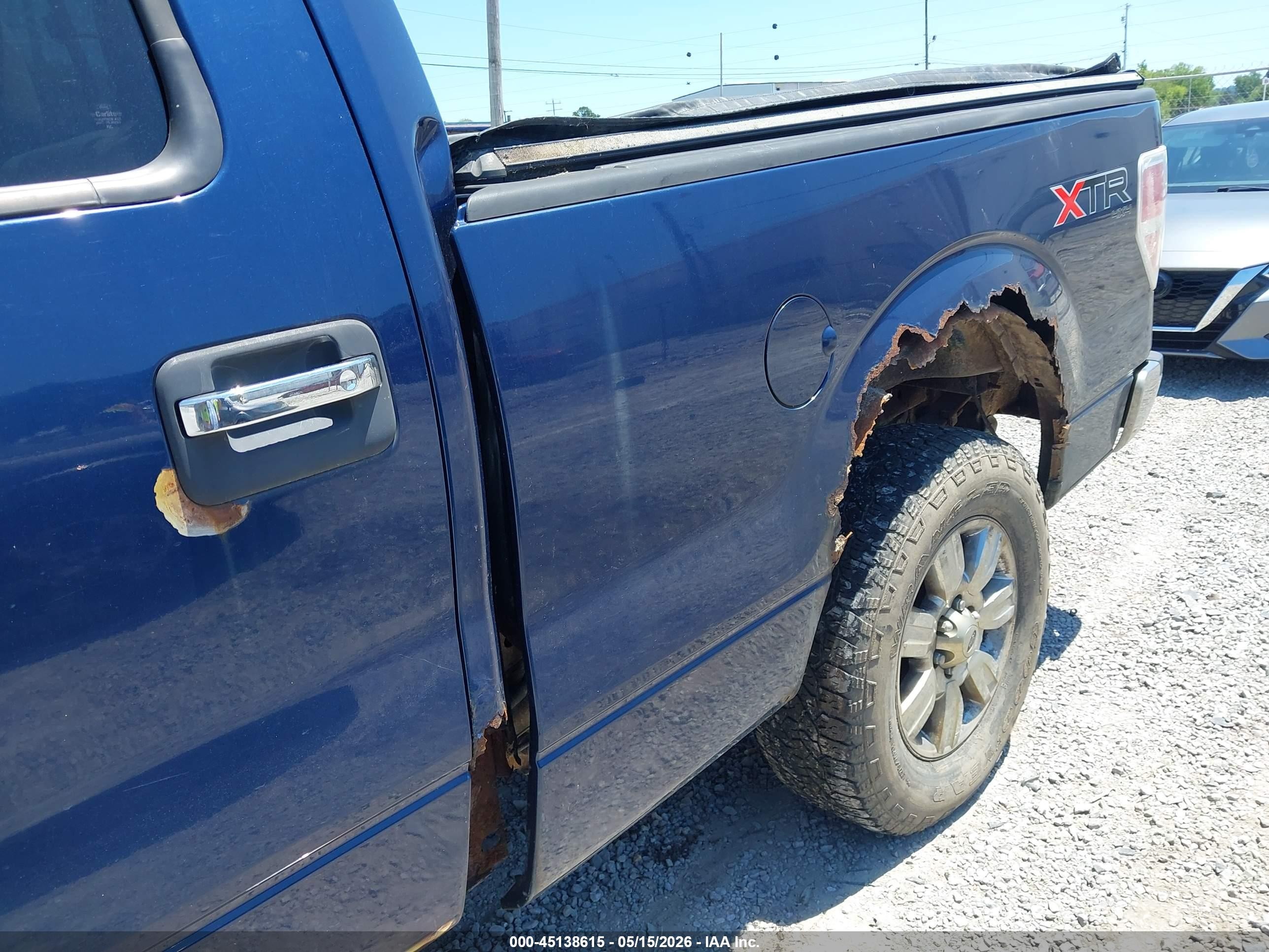 2010 Ford F-150 Fx4/harley-davidson/king Ranch/lariat/platinum/xl/xlt Blue vin: 1FTFW1EV3AFC00923