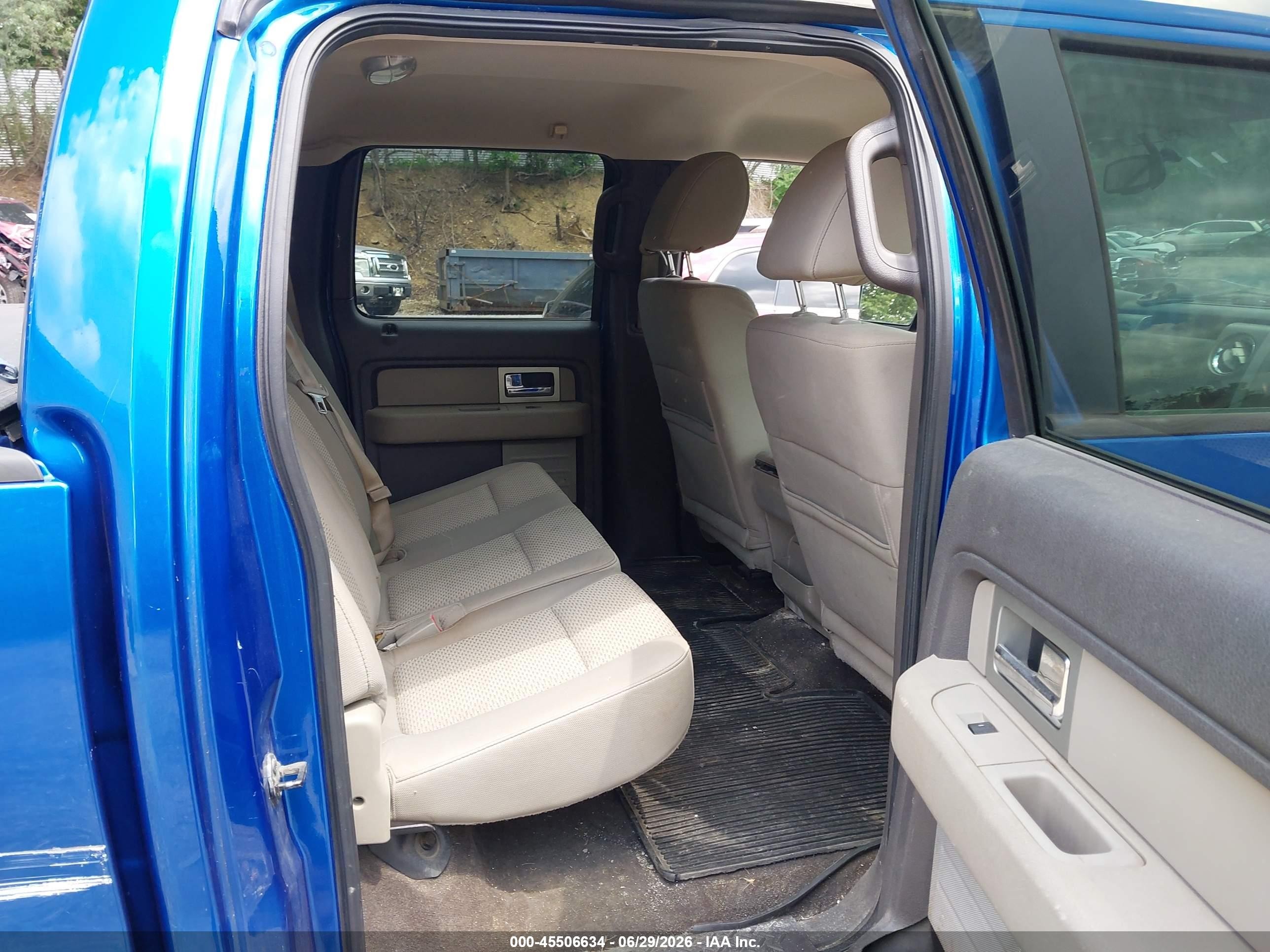 2010 Ford F-150 Fx4/lariat/xl/xlt Blue vin: 1FTFW1EV3AFC34473