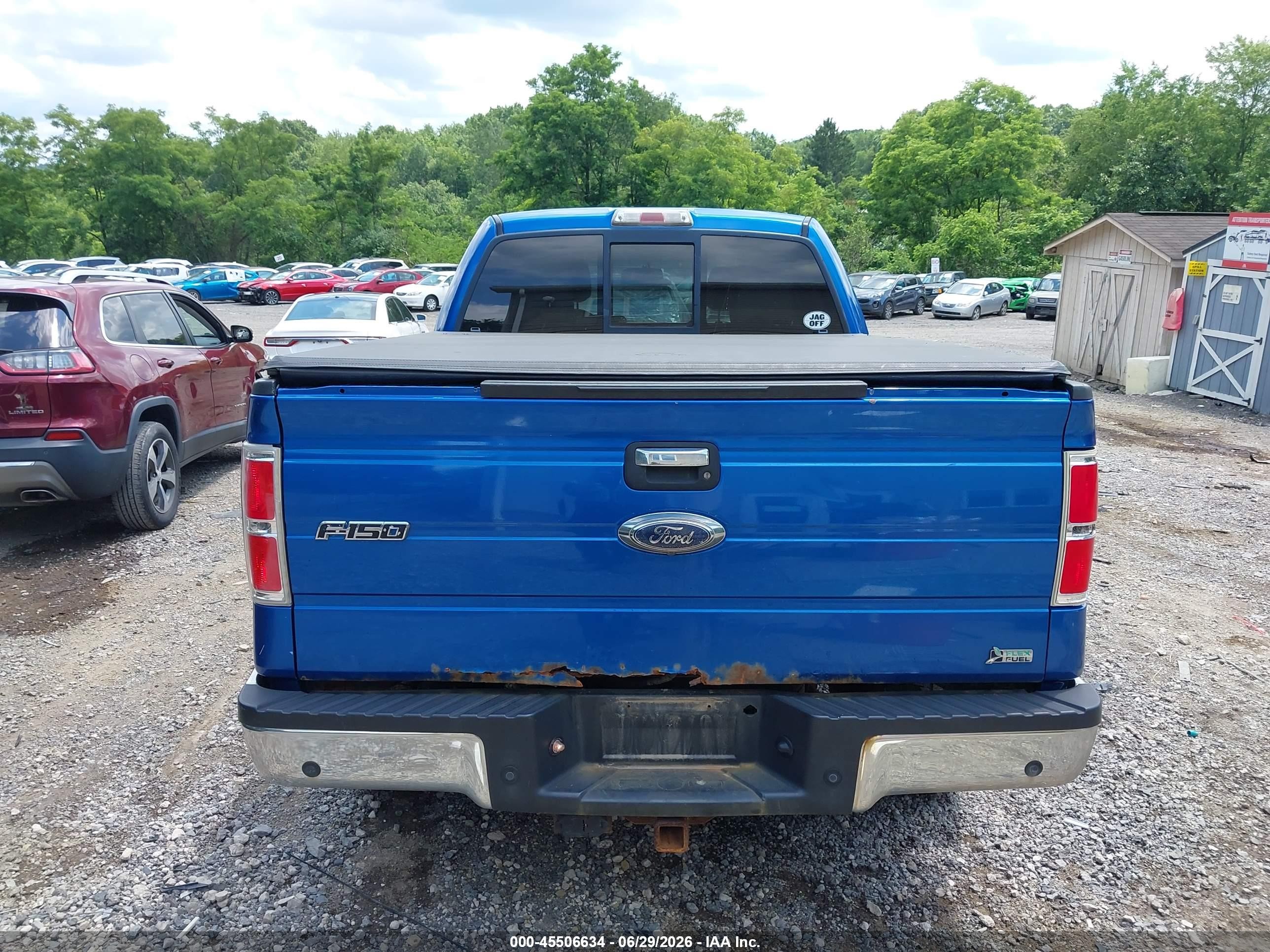 2010 Ford F-150 Fx4/lariat/xl/xlt Blue vin: 1FTFW1EV3AFC34473