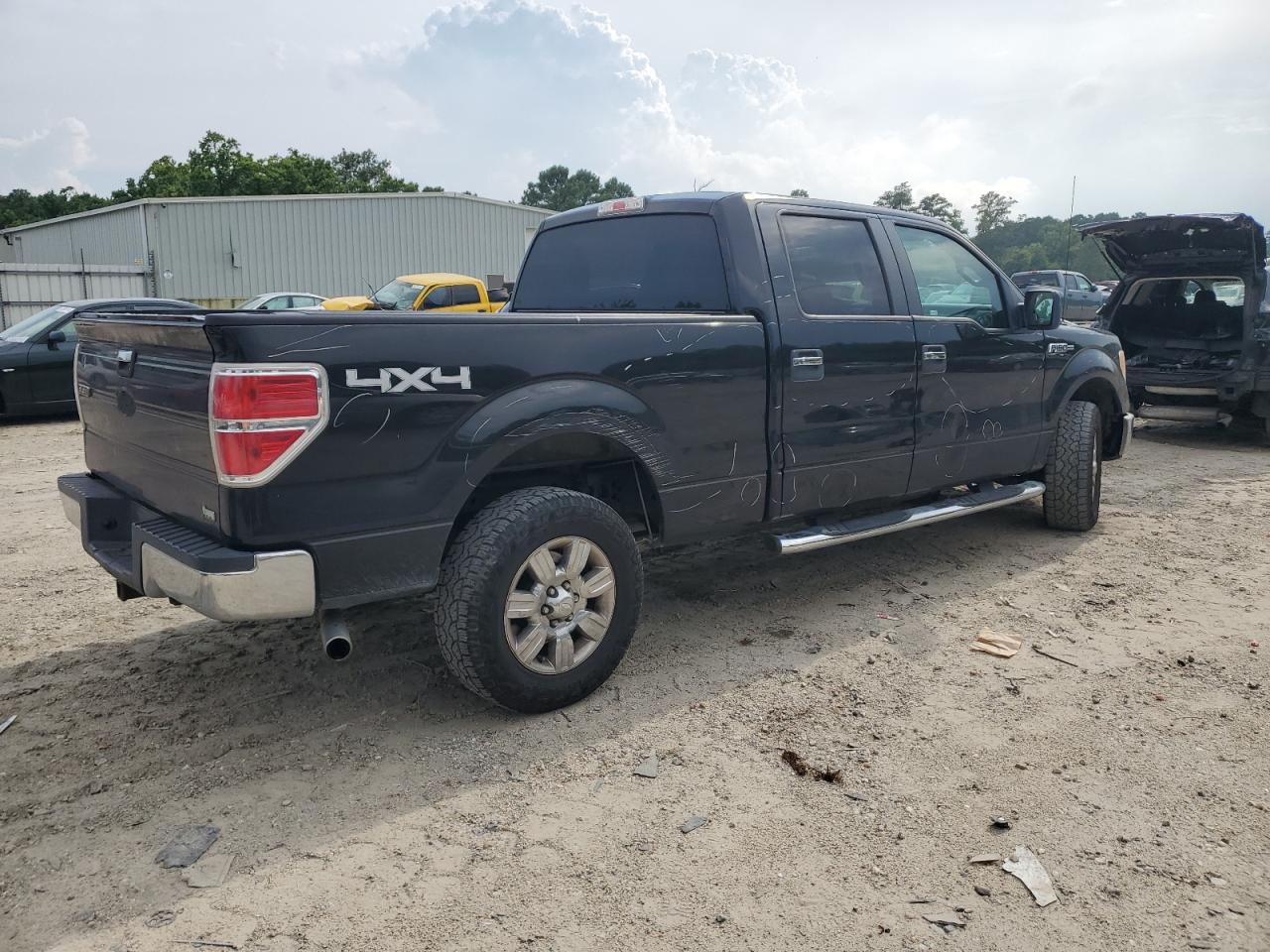 2010 Ford F150 Supercrew Black vin: 1FTFW1EV3AFC44338