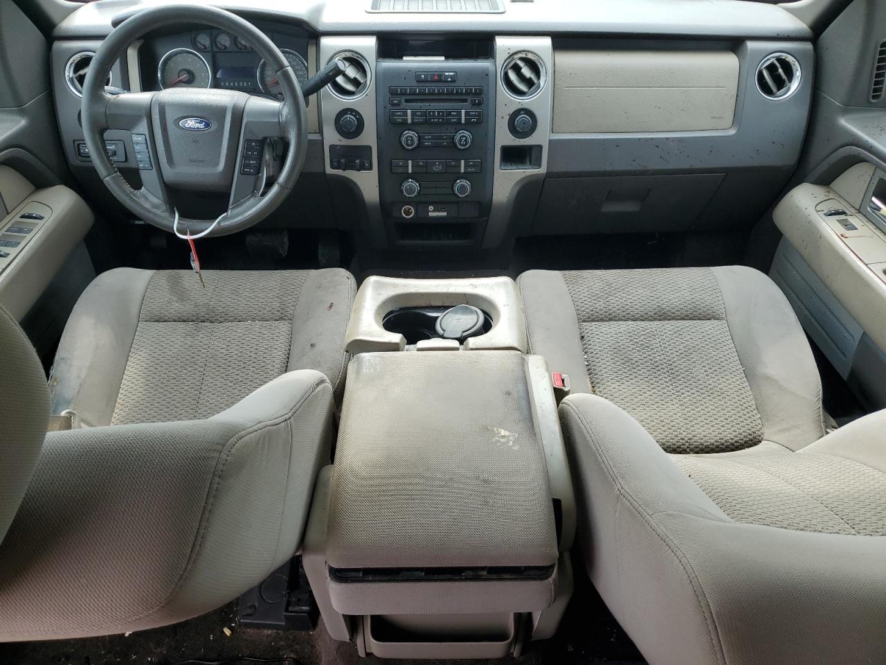 2010 Ford F150 Supercrew Black vin: 1FTFW1EV3AFC44338