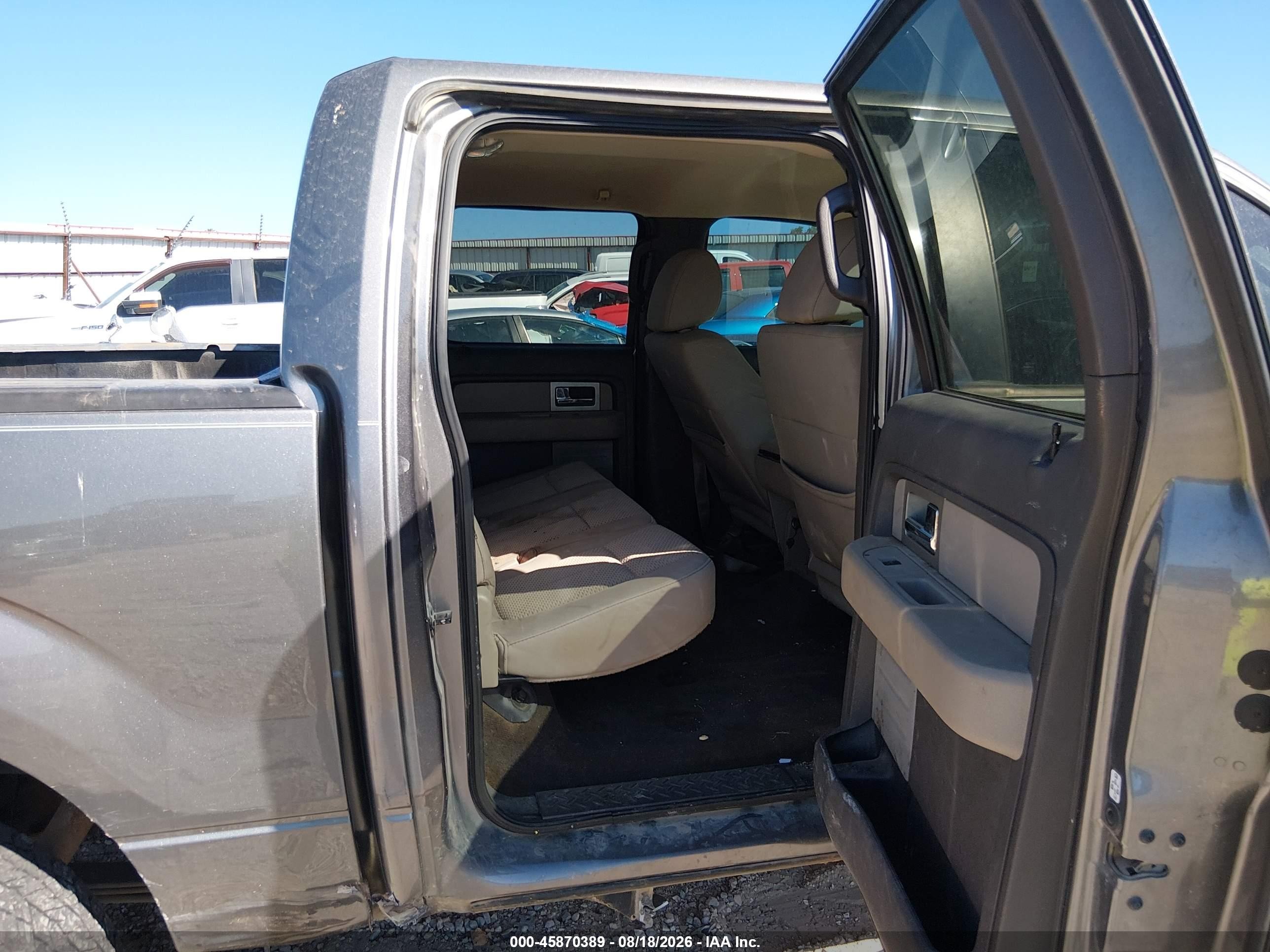 2010 Ford F-150 Fx4/harley-davidson/king Ranch/lariat/platinum/xl/xlt Gray vin: 1FTFW1EV3AFC64735