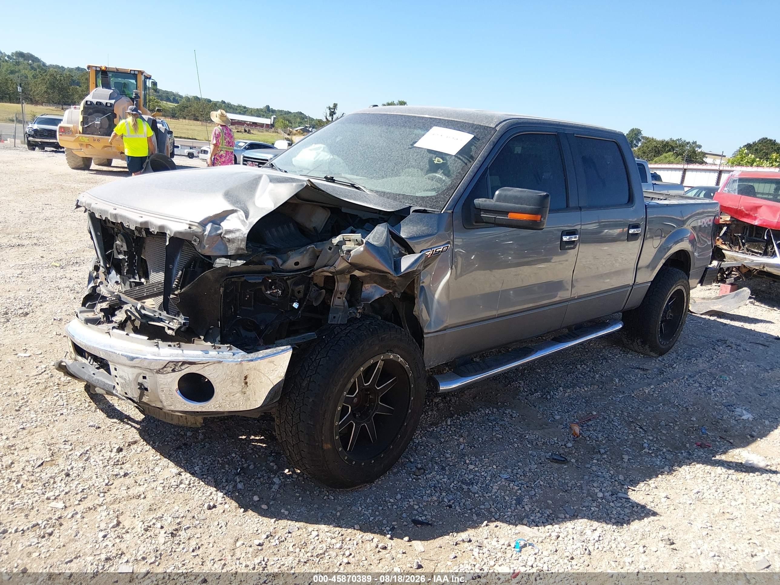 2010 Ford F-150 Fx4/harley-davidson/king Ranch/lariat/platinum/xl/xlt Gray vin: 1FTFW1EV3AFC64735