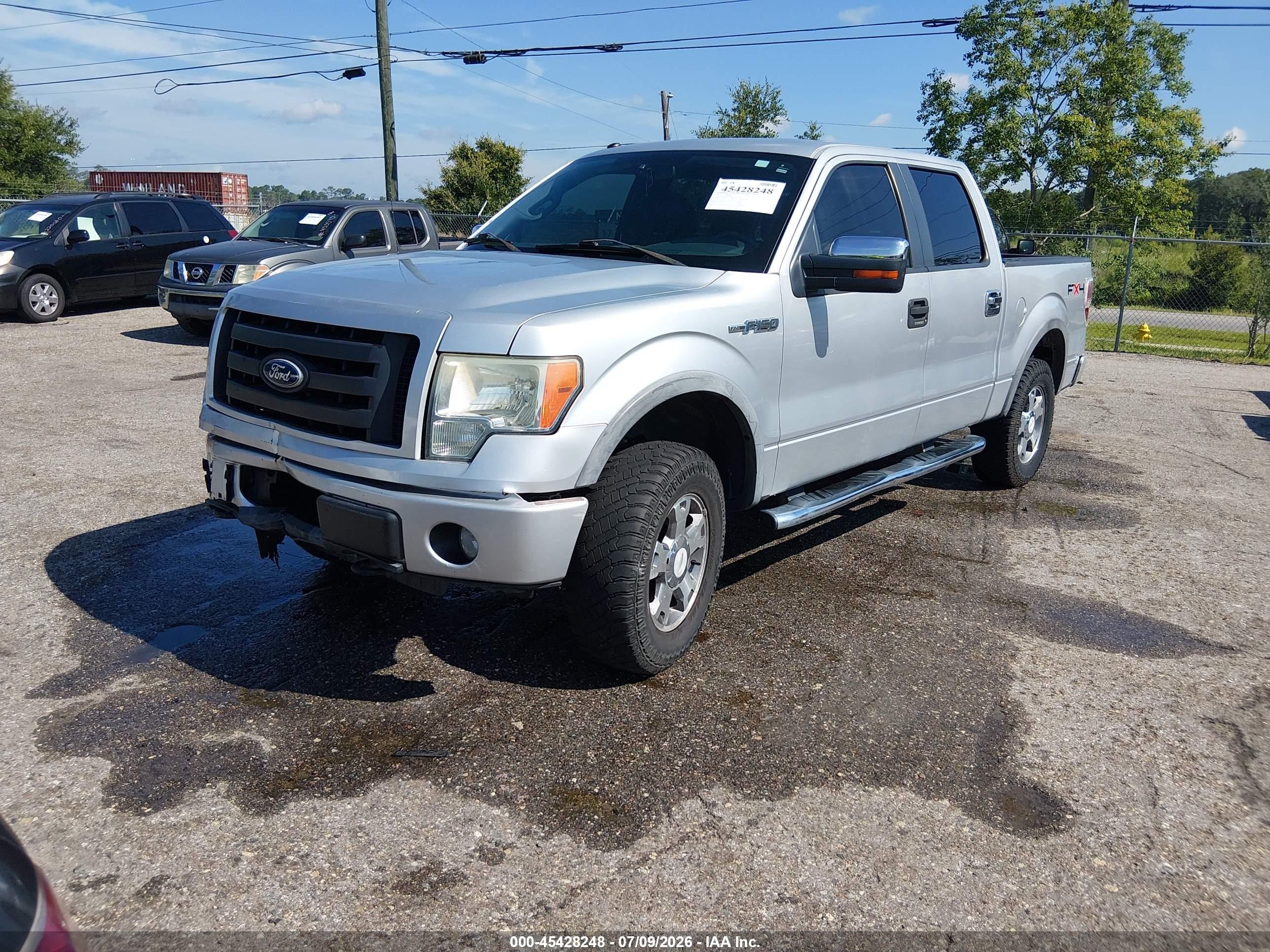 2010 Ford F-150 Fx4/harley-davidson/king Ranch/lariat/platinum/xl/xlt Silver vin: 1FTFW1EV3AFC68560