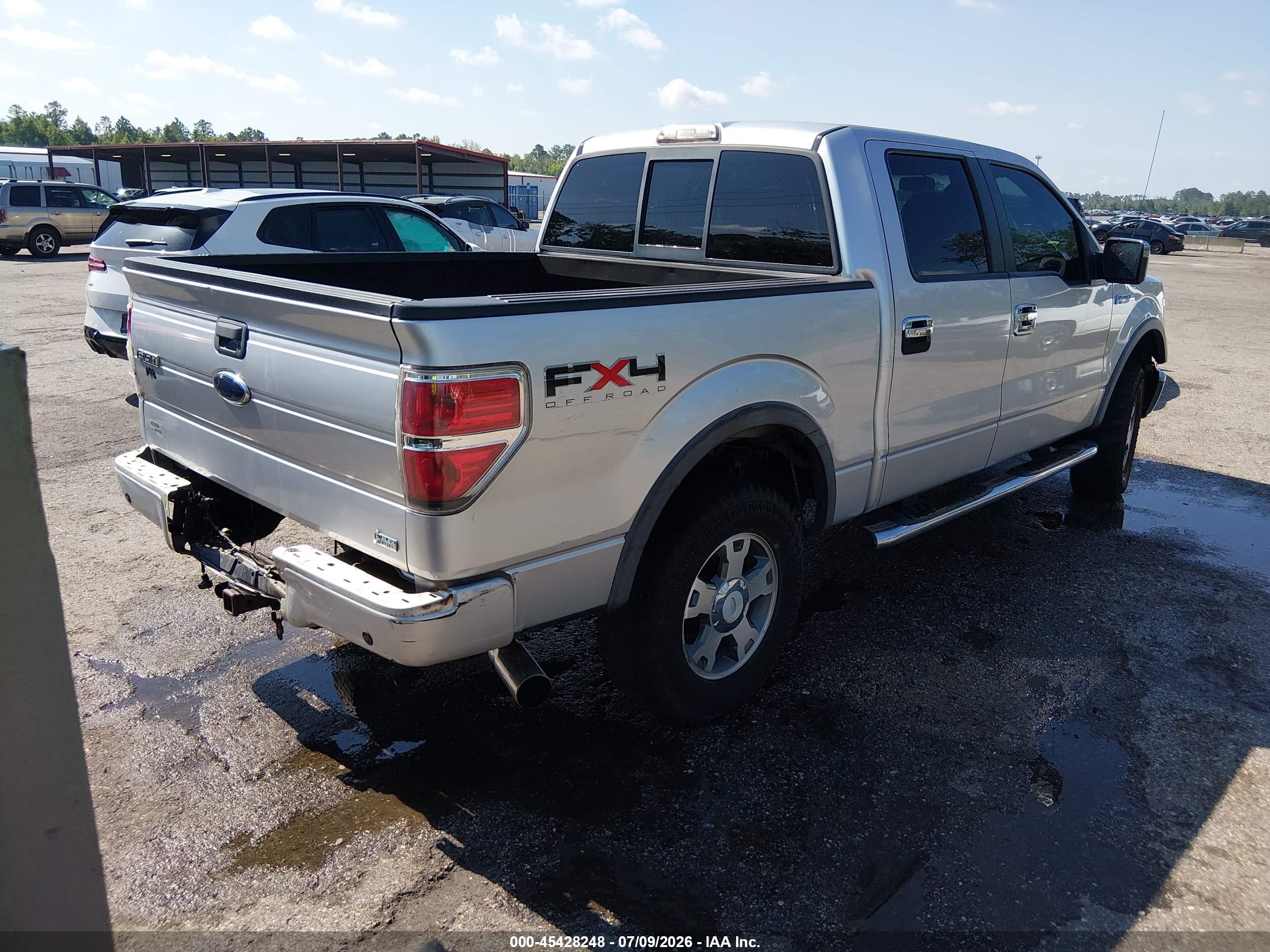 2010 Ford F-150 Fx4/harley-davidson/king Ranch/lariat/platinum/xl/xlt Silver vin: 1FTFW1EV3AFC68560