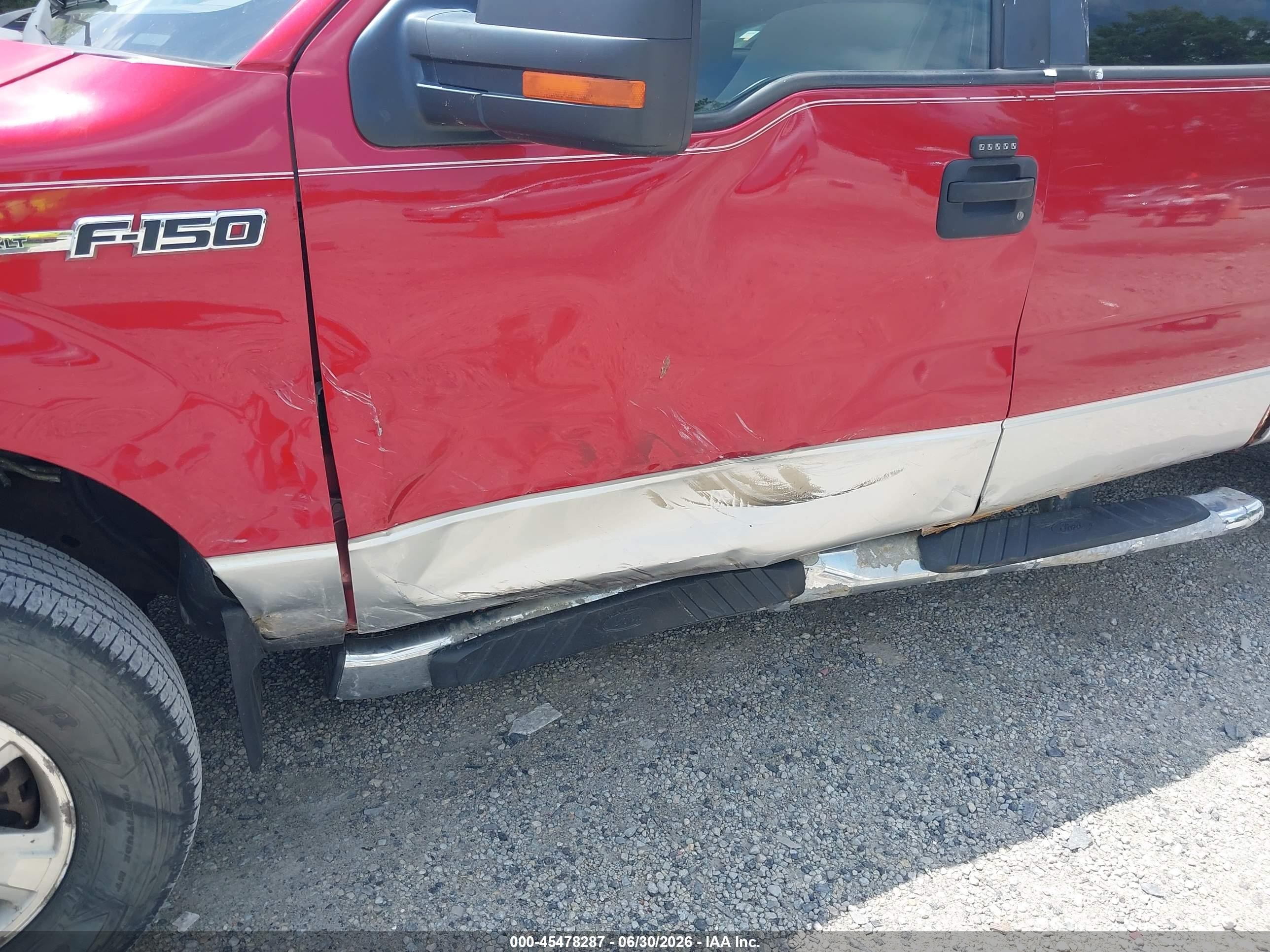 2010 Ford F-150 Fx4/harley-davidson/king Ranch/lariat/platinum/xl/xlt Red vin: 1FTFW1EV3AFC69630