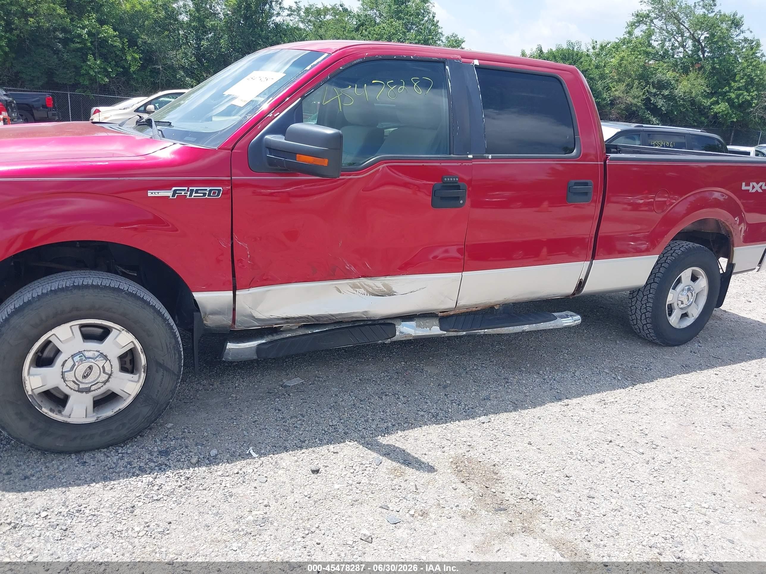 2010 Ford F-150 Fx4/harley-davidson/king Ranch/lariat/platinum/xl/xlt Red vin: 1FTFW1EV3AFC69630