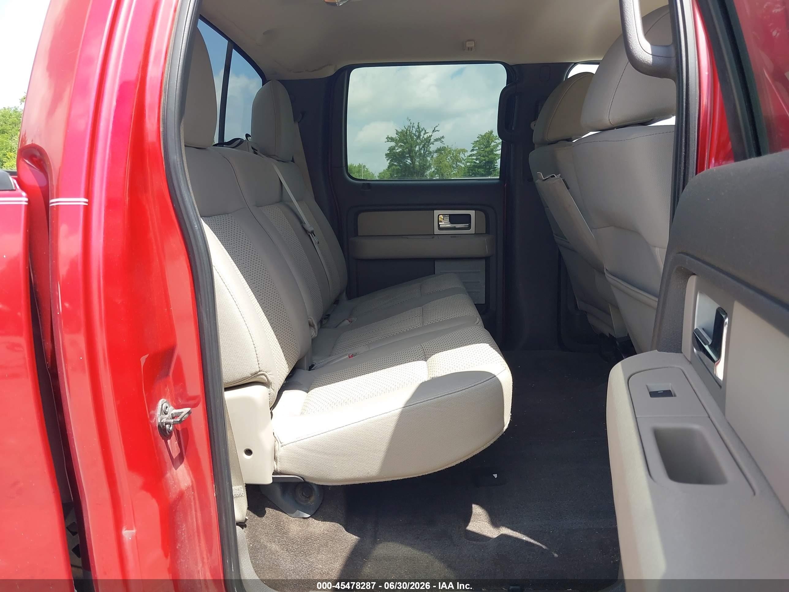 2010 Ford F-150 Fx4/harley-davidson/king Ranch/lariat/platinum/xl/xlt Red vin: 1FTFW1EV3AFC69630
