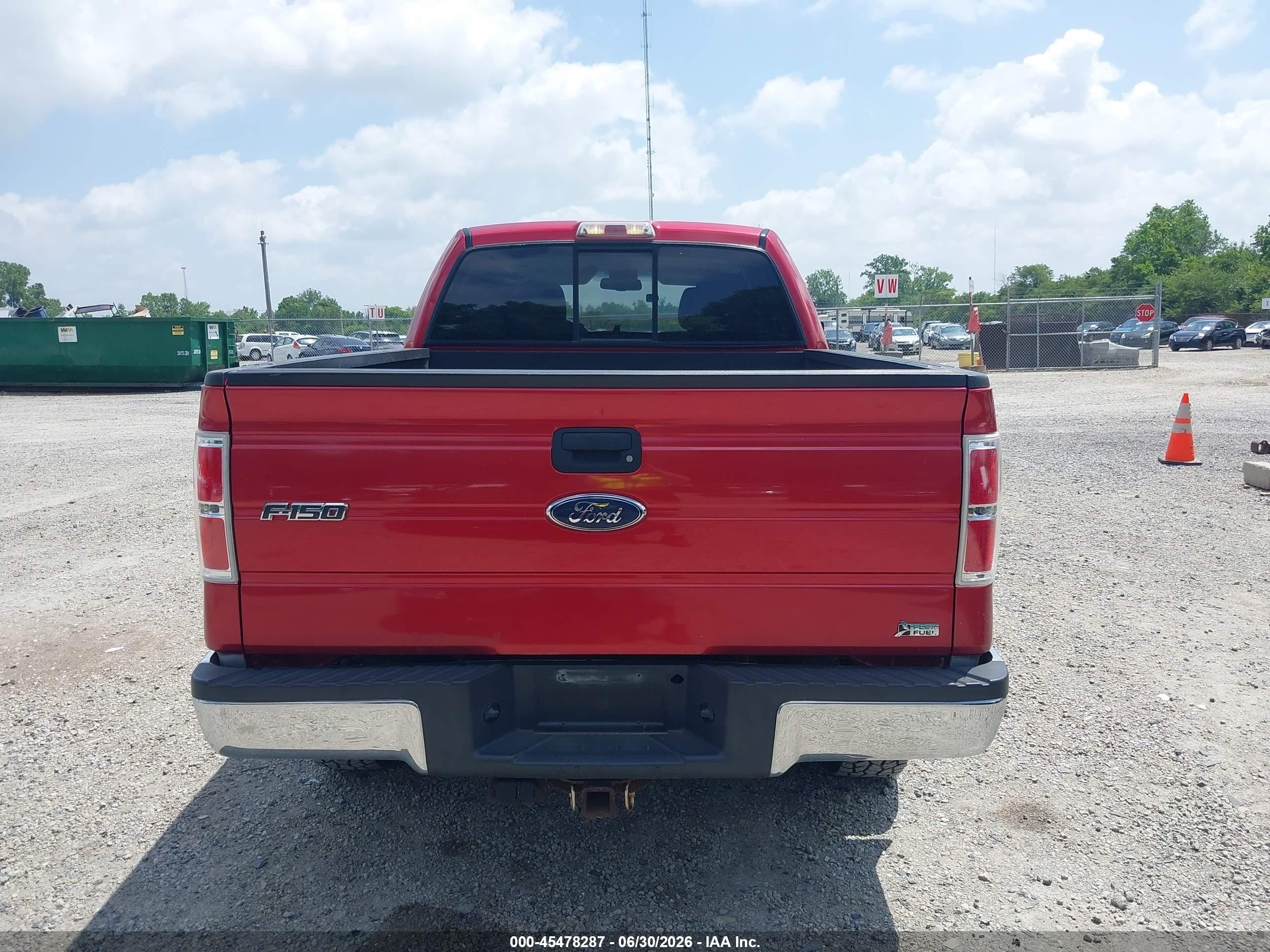 2010 Ford F-150 Fx4/harley-davidson/king Ranch/lariat/platinum/xl/xlt Red vin: 1FTFW1EV3AFC69630