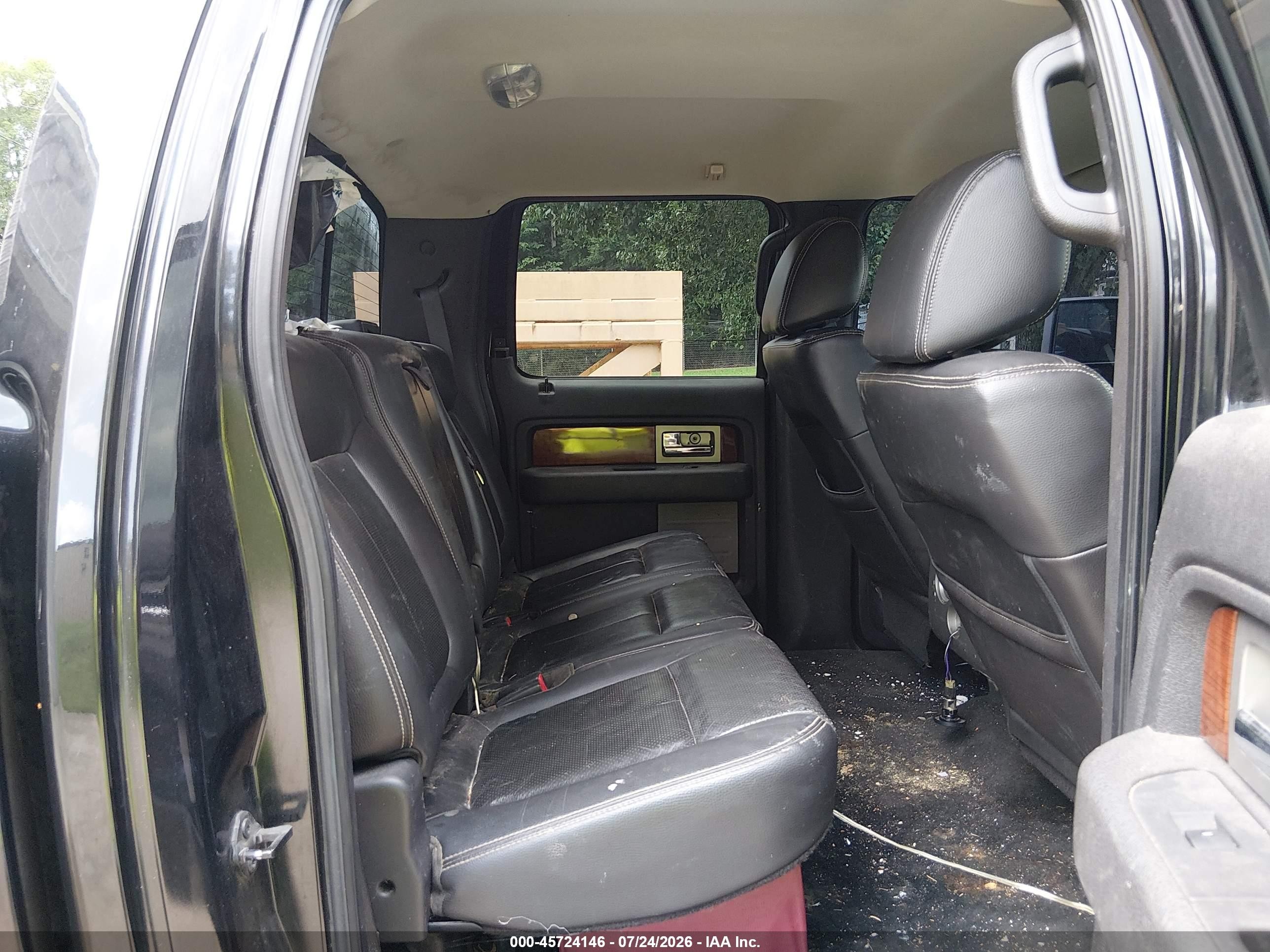 2010 Ford F-150 Fx4/harley-davidson/king Ranch/lariat/platinum/xl/xlt Black vin: 1FTFW1EV3AFC80983
