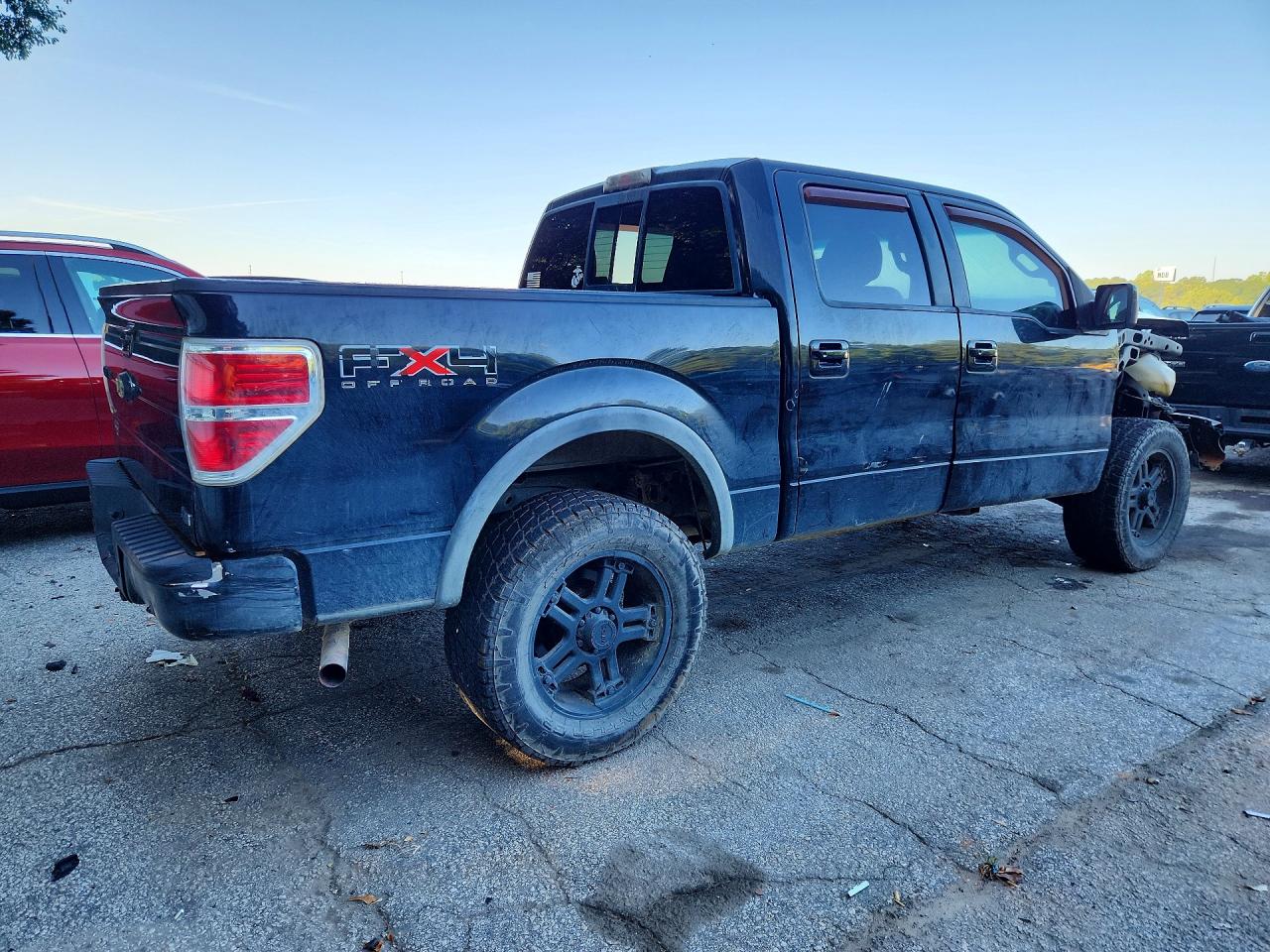 2010 Ford F150 Supercrew Black vin: 1FTFW1EV3AFD08667