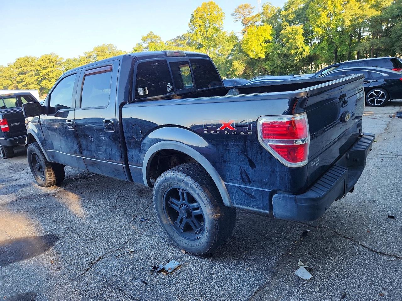 2010 Ford F150 Supercrew Black vin: 1FTFW1EV3AFD08667