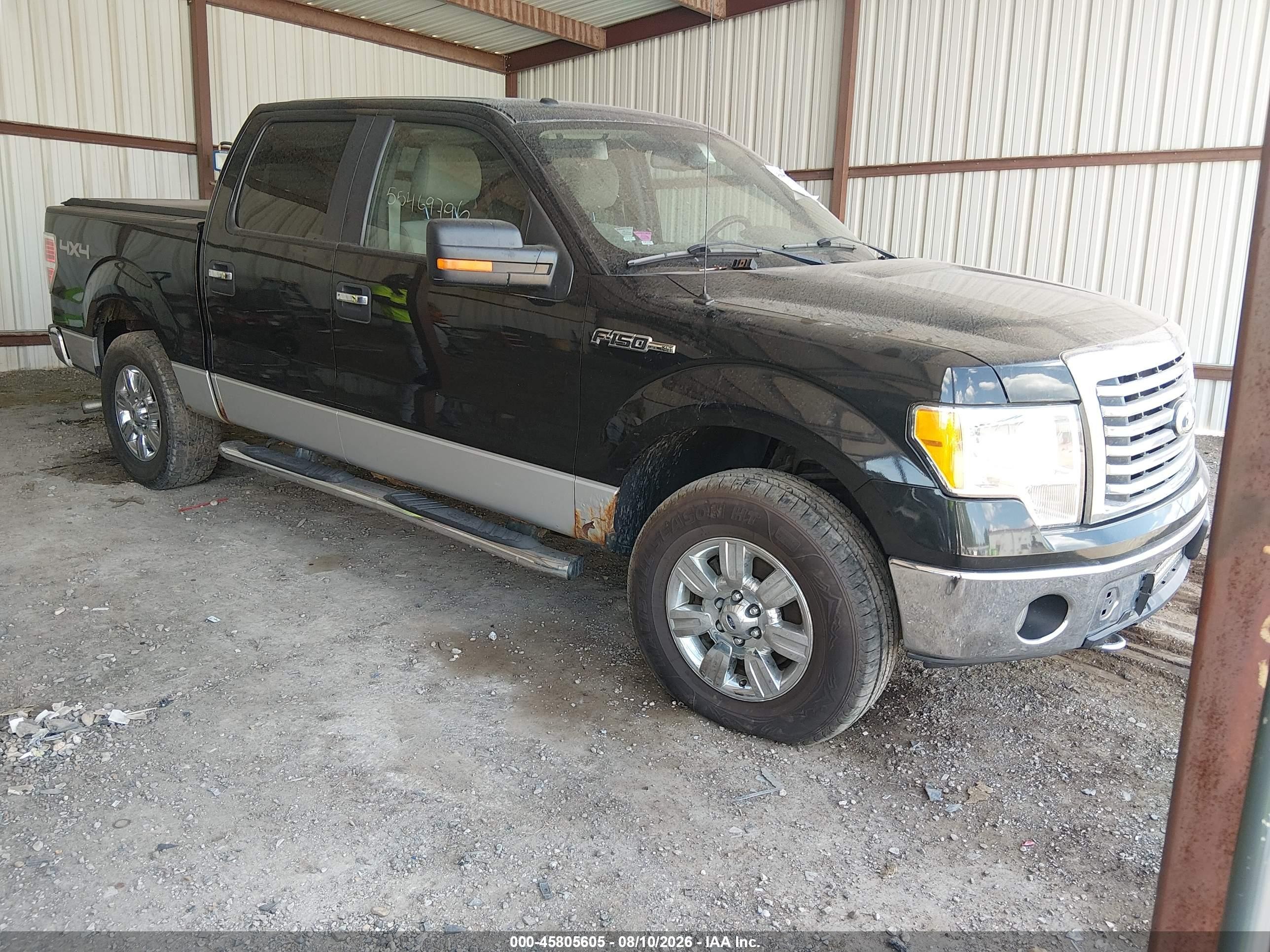 2010 Ford F-150 Fx4/harley-davidson/king Ranch/lariat/platinum/xl/xlt Black vin: 1FTFW1EV3AFD16722