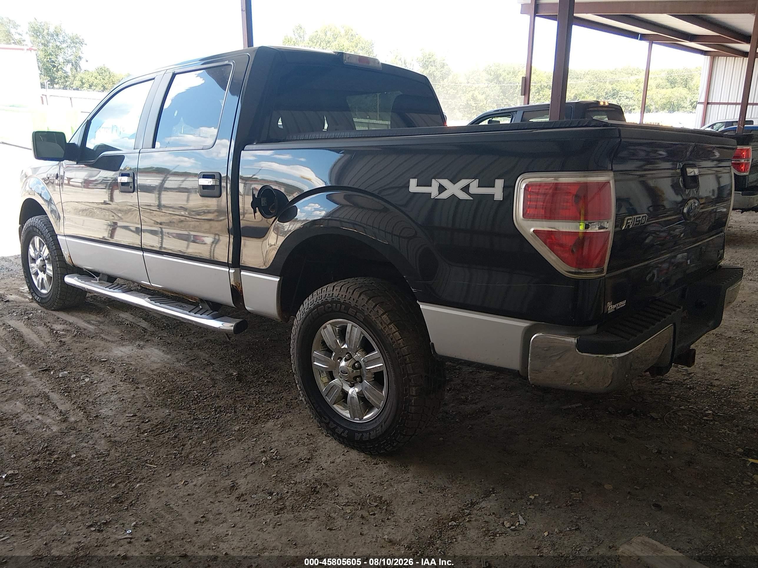 2010 Ford F-150 Fx4/harley-davidson/king Ranch/lariat/platinum/xl/xlt Black vin: 1FTFW1EV3AFD16722