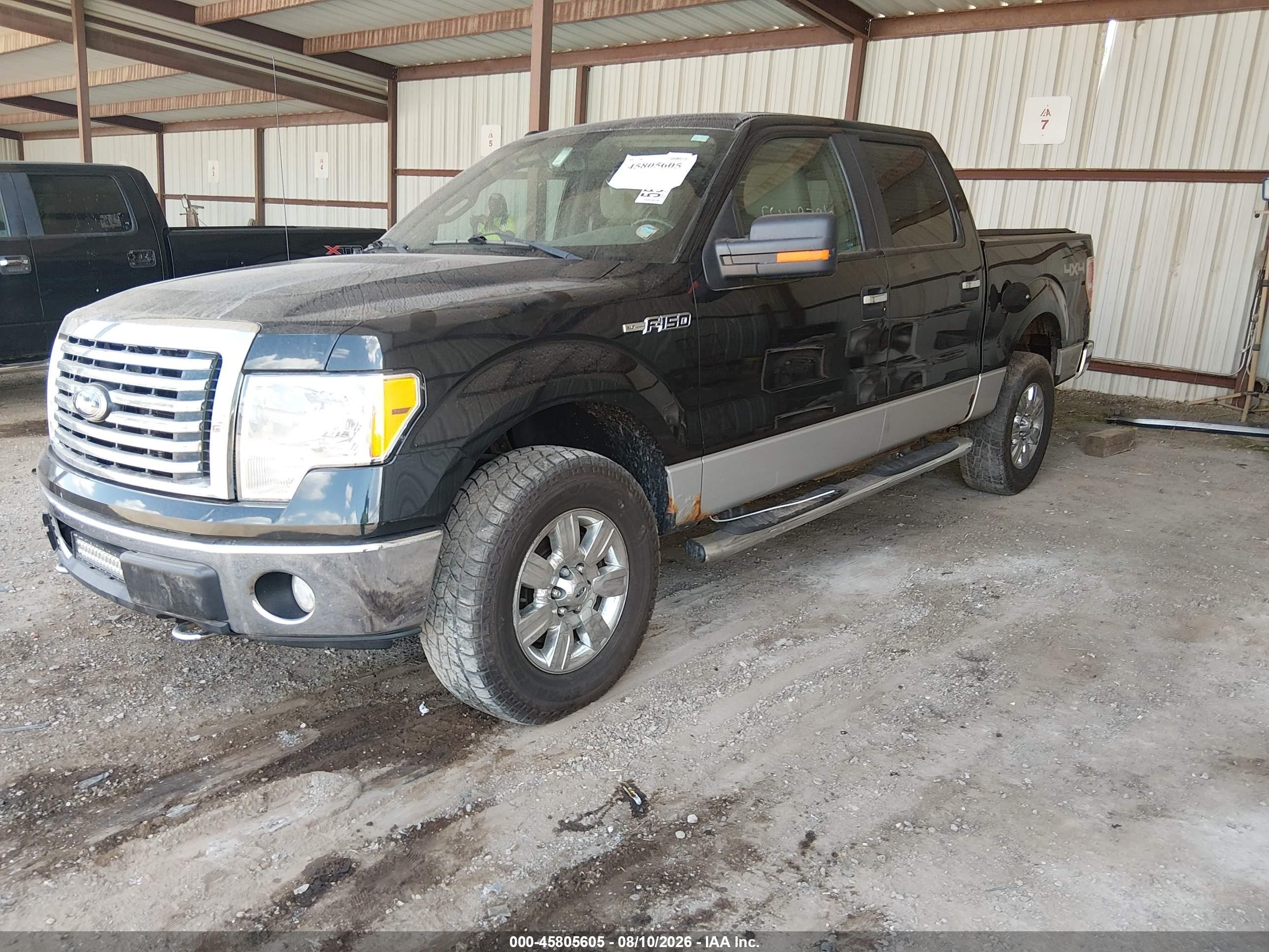 2010 Ford F-150 Fx4/harley-davidson/king Ranch/lariat/platinum/xl/xlt Black vin: 1FTFW1EV3AFD16722
